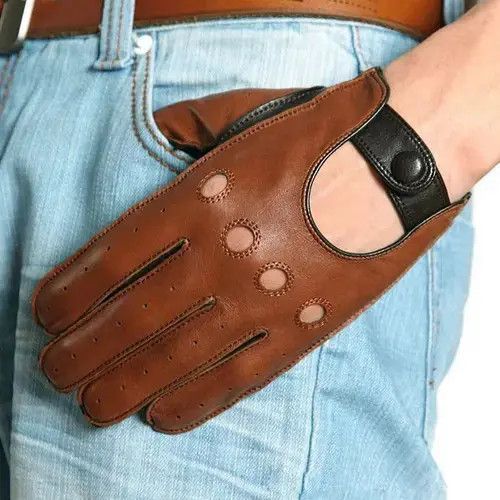 Japanese Brand Breathable Sheepskin Glove for Male Size ONE SIZE - 1 Thumbnail