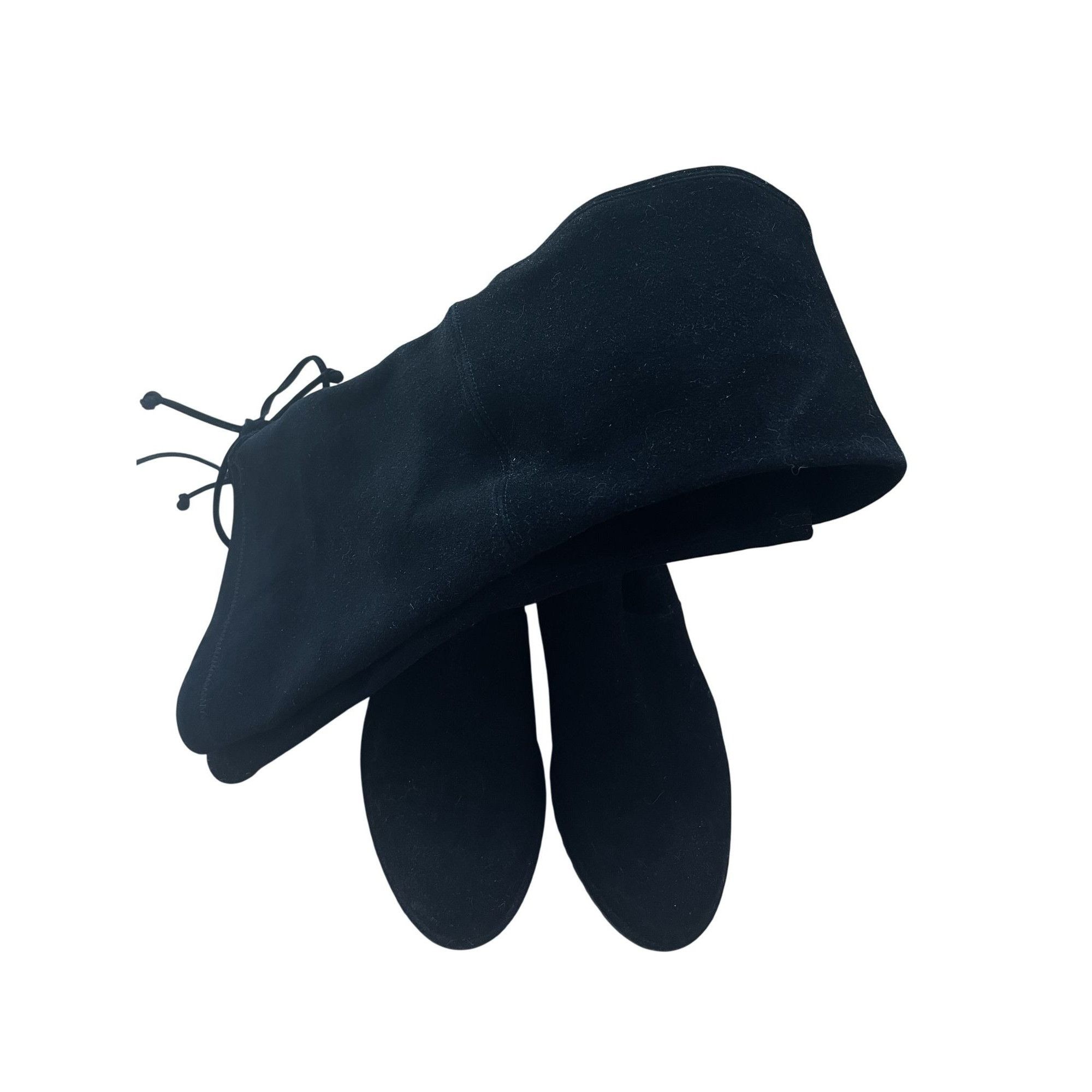 Stuart Weitzman stuart weitzman Suede Boots With Drawstring Closure & Flat Size US 6 / IT 36 - 5 Thumbnail