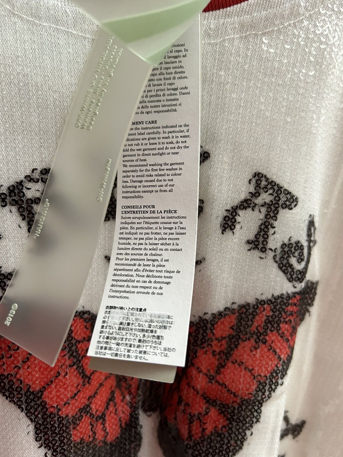 Off-White × Virgil Abloh Off-White by Virgil Abloh Sequins Butterfly Gym Tank Top Size M / US 6-8 / IT 42-44 - 13 Thumbnail