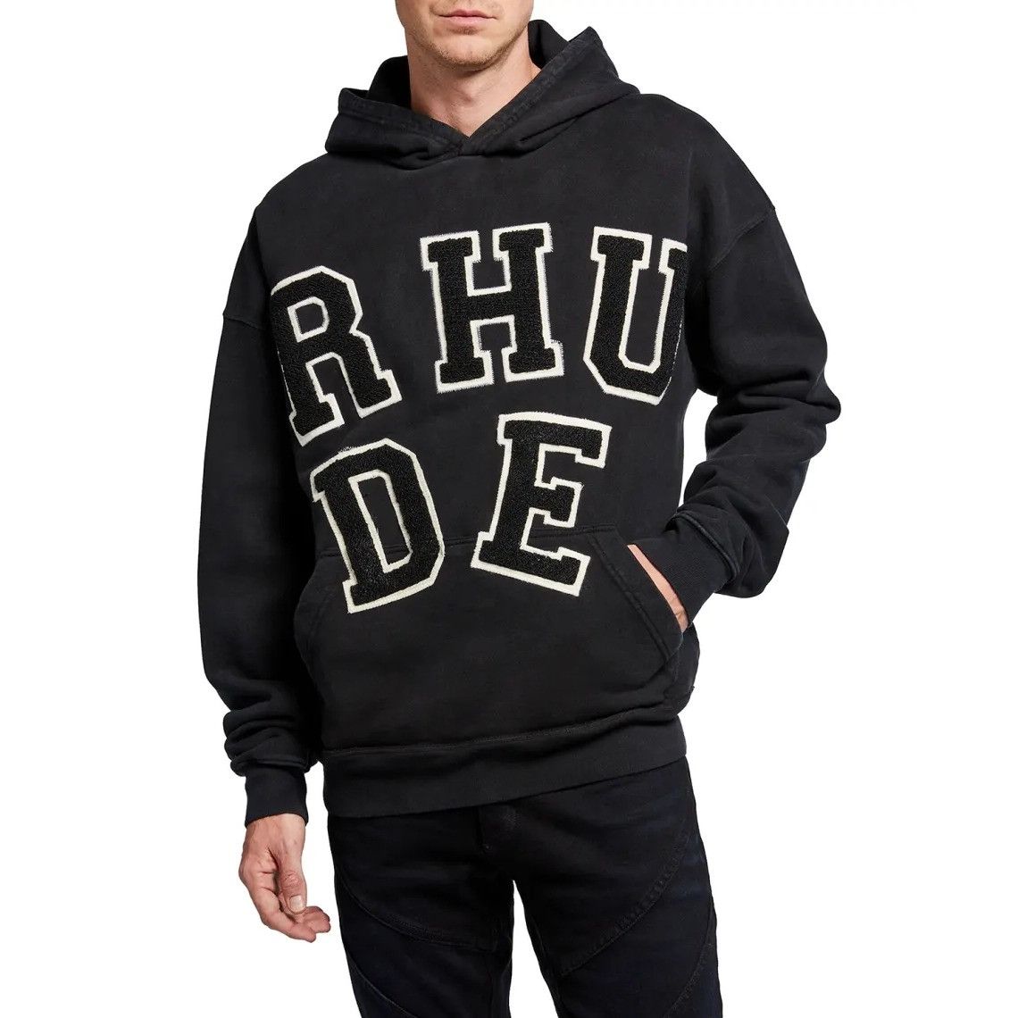 Rhude NEW RHUDE CHENILLE HOODIE SZ SMALL Size US S / EU 44-46 / 1 - 1 Thumbnail
