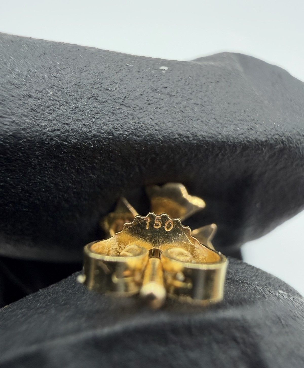 Chrome Hearts Gold + Diamond CH Plus Stud Earrings Size ONE SIZE - 5 Thumbnail