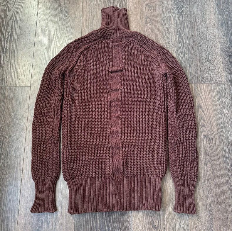Rick Owens Rick Owens Mainline turtleneck sweater Size US S / EU 44-46 / 1 - 4 Thumbnail