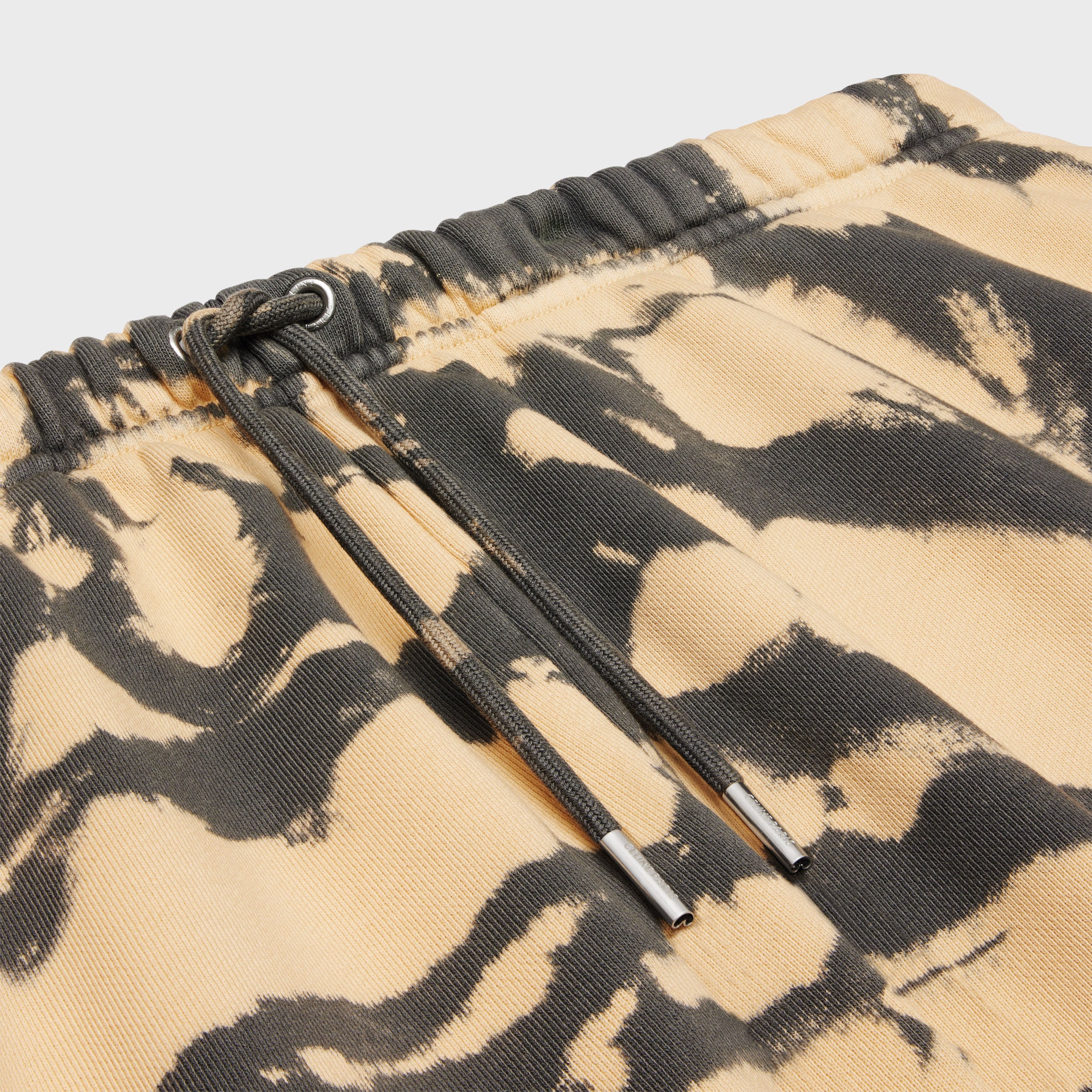 Celine o1bcso1str1124 Tie-Dye Cotton Fleece Short Size US 38 / EU 54 - 2 Thumbnail
