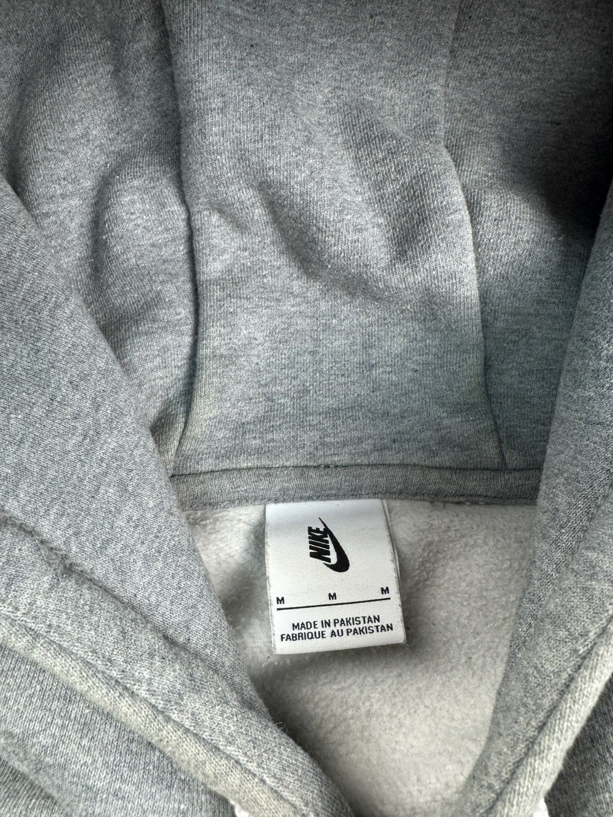 Nike × Vintage NIKE LAB VINTAGE BASIC LOGO OVERSIZE BOXY HOODIE Size US M / EU 48-50 / 2 - 5 Thumbnail