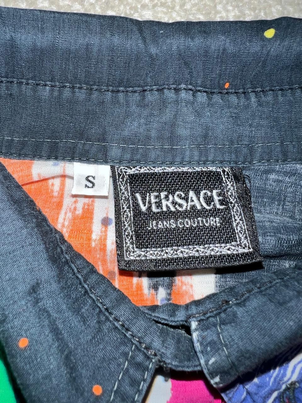 Versace × Vintage Versace Vintage Graffiti button up shirt Size US S / EU 44-46 / 1 - 5 Thumbnail
