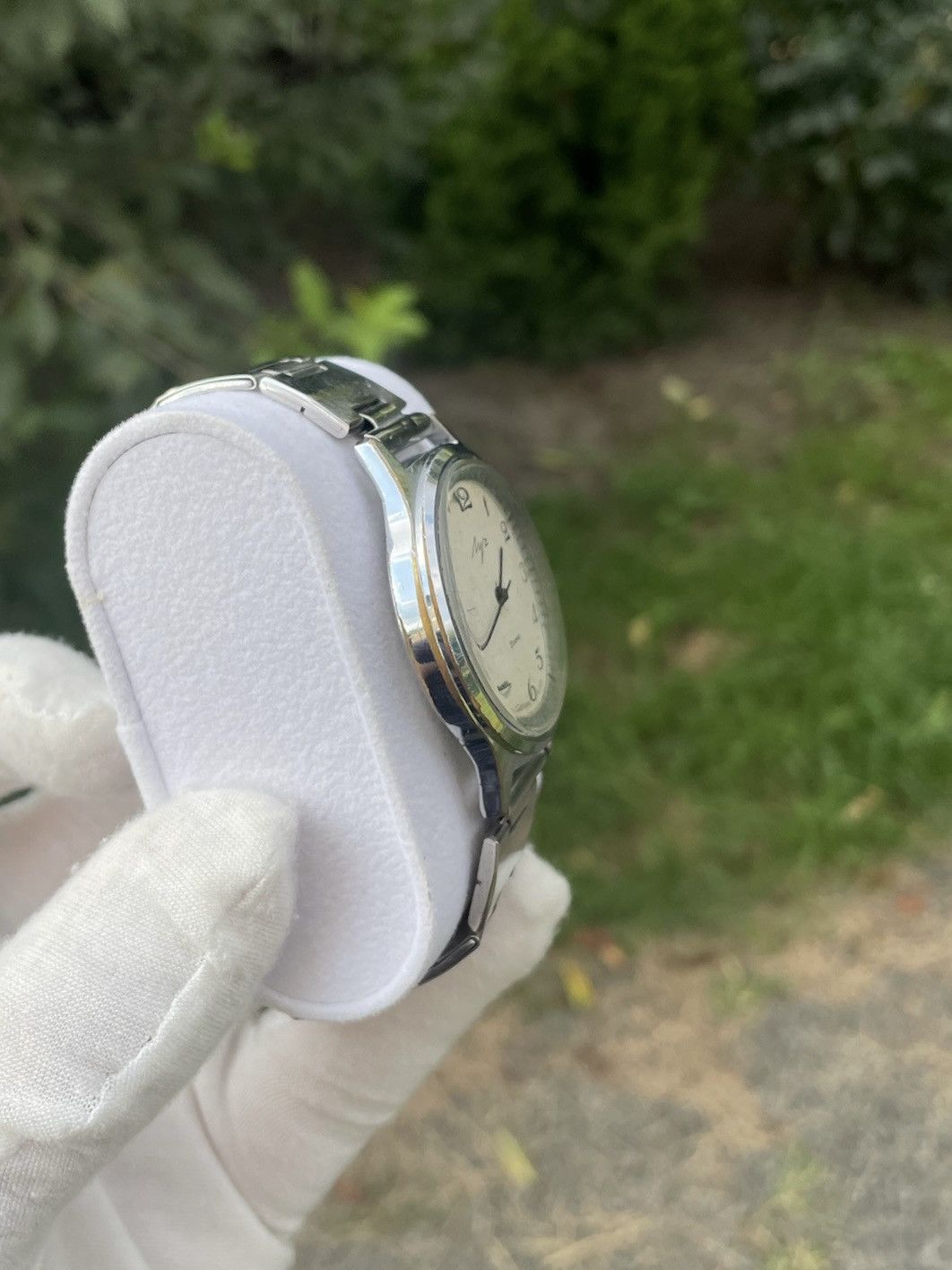 Vintage Vintage Watch Luch Mechanical Wristwatch 1980s Size ONE SIZE - 14 Thumbnail