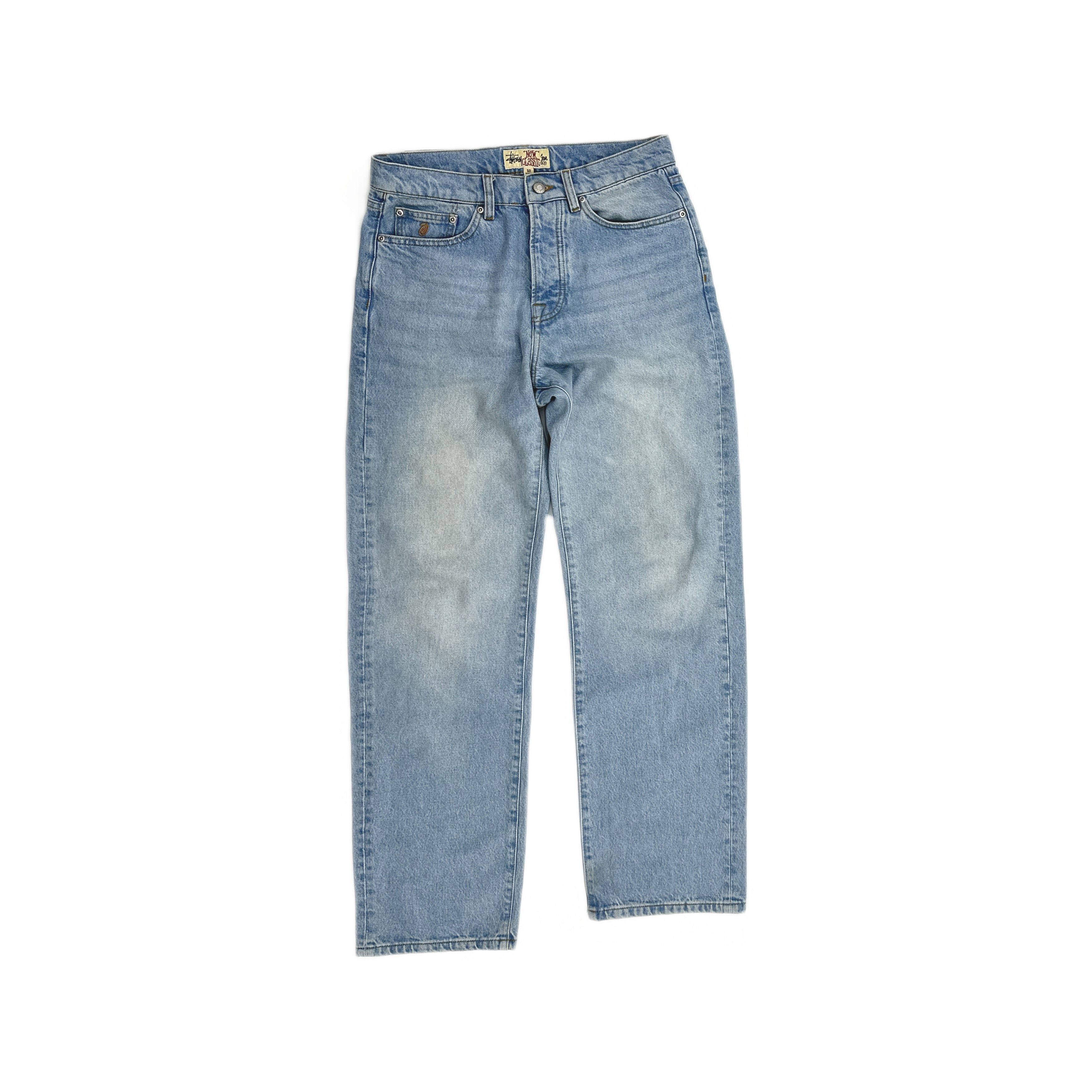 Stussy Stussy New Classic VTG Denim Jeans in Leopard | Grailed