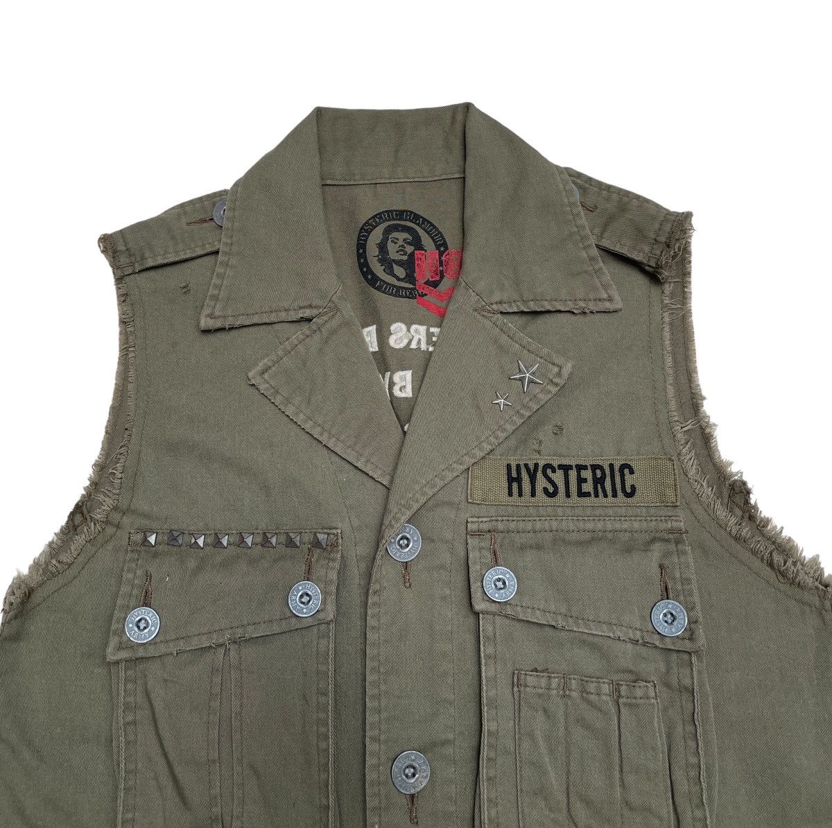 Hysteric Glamour × Japanese Brand Very Rare Vintage Brand Hysteric Glamour Army Jacket 2000s Size US M / EU 48-50 / 2 - 3 Thumbnail