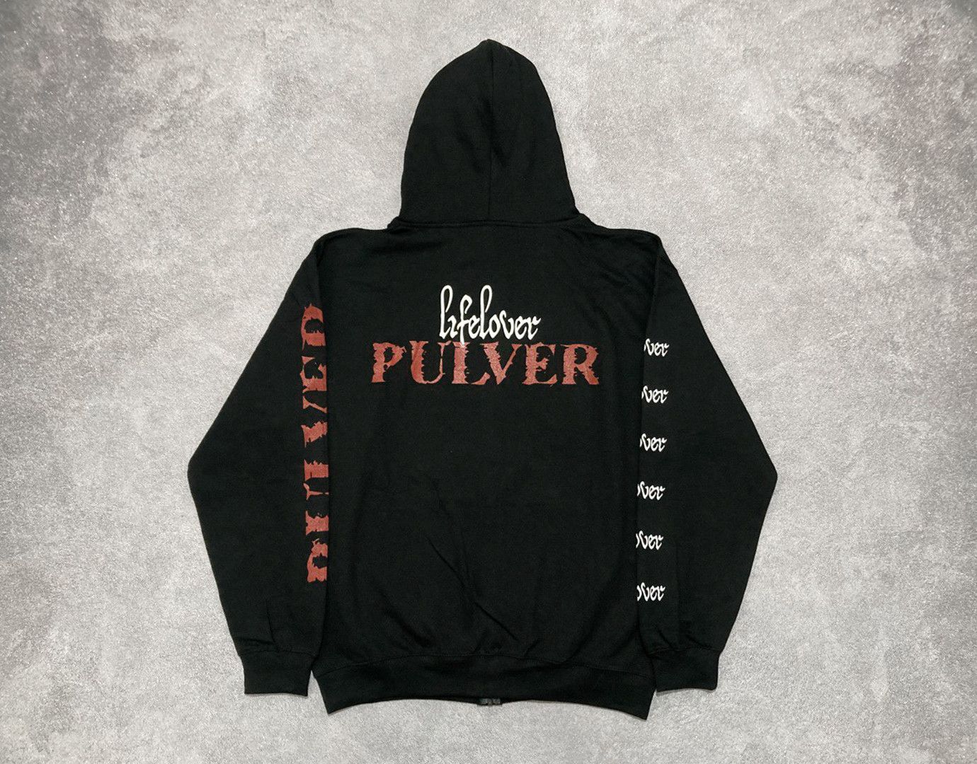 Band Tees Zip-hoodie Lifelover Pulver - black metal Size US XL / EU 56 / 4 - 6 Thumbnail