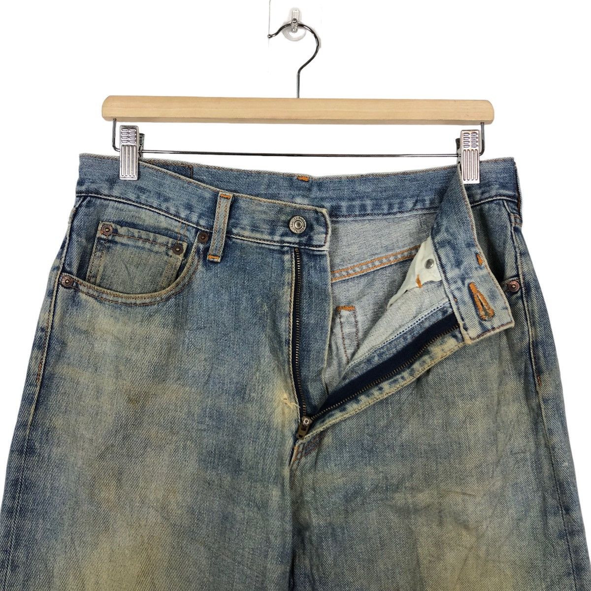 Japanese Brand 🔥90’s Vintage Distressed Denim Jeans Bobson USA Made Size US 32 / EU 48 - 10 Thumbnail