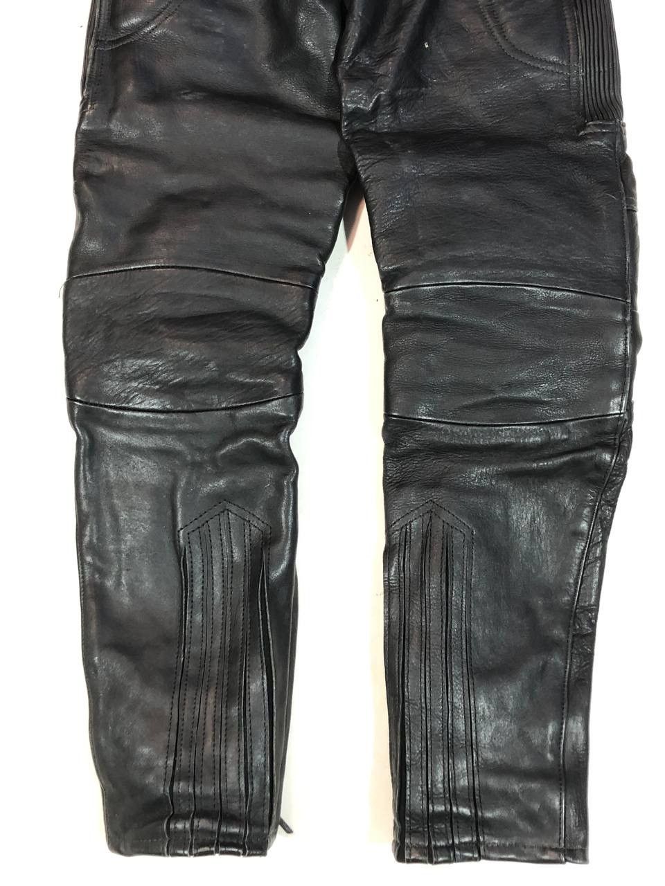 Leather Rhino Leather Moto Biker Pants Vintage Size US 27 - 5 Thumbnail