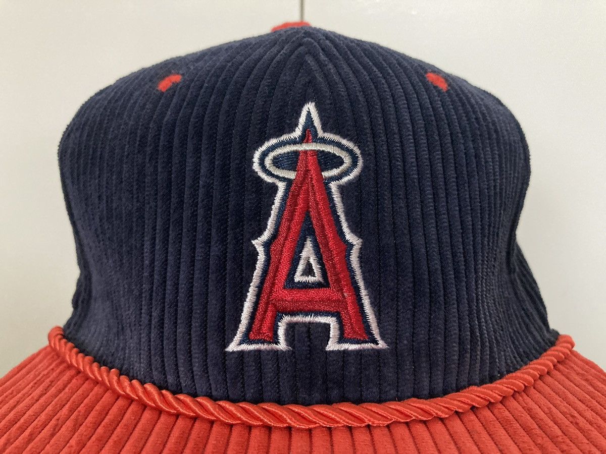 MLB LOS ANGELES ANAHIEM ANGELS SNAPBACK CAP HAT CORDUROY MLB LA Size ONE SIZE - 2 Thumbnail