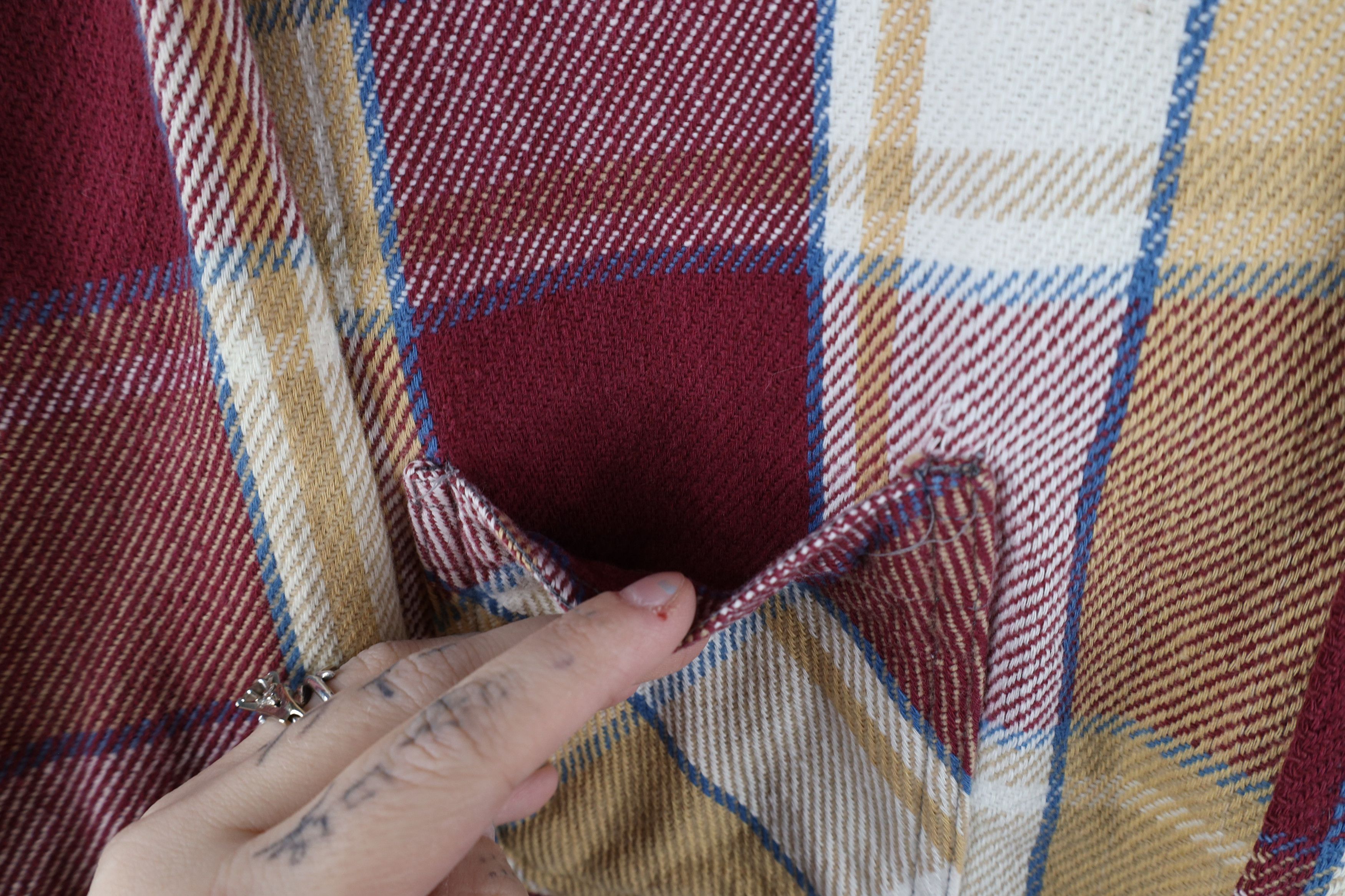 Vintage Vintage 90s Big Mac Collared Button Shirt Plaid Cotton Size US L / EU 52-54 / 3 - 4 Thumbnail