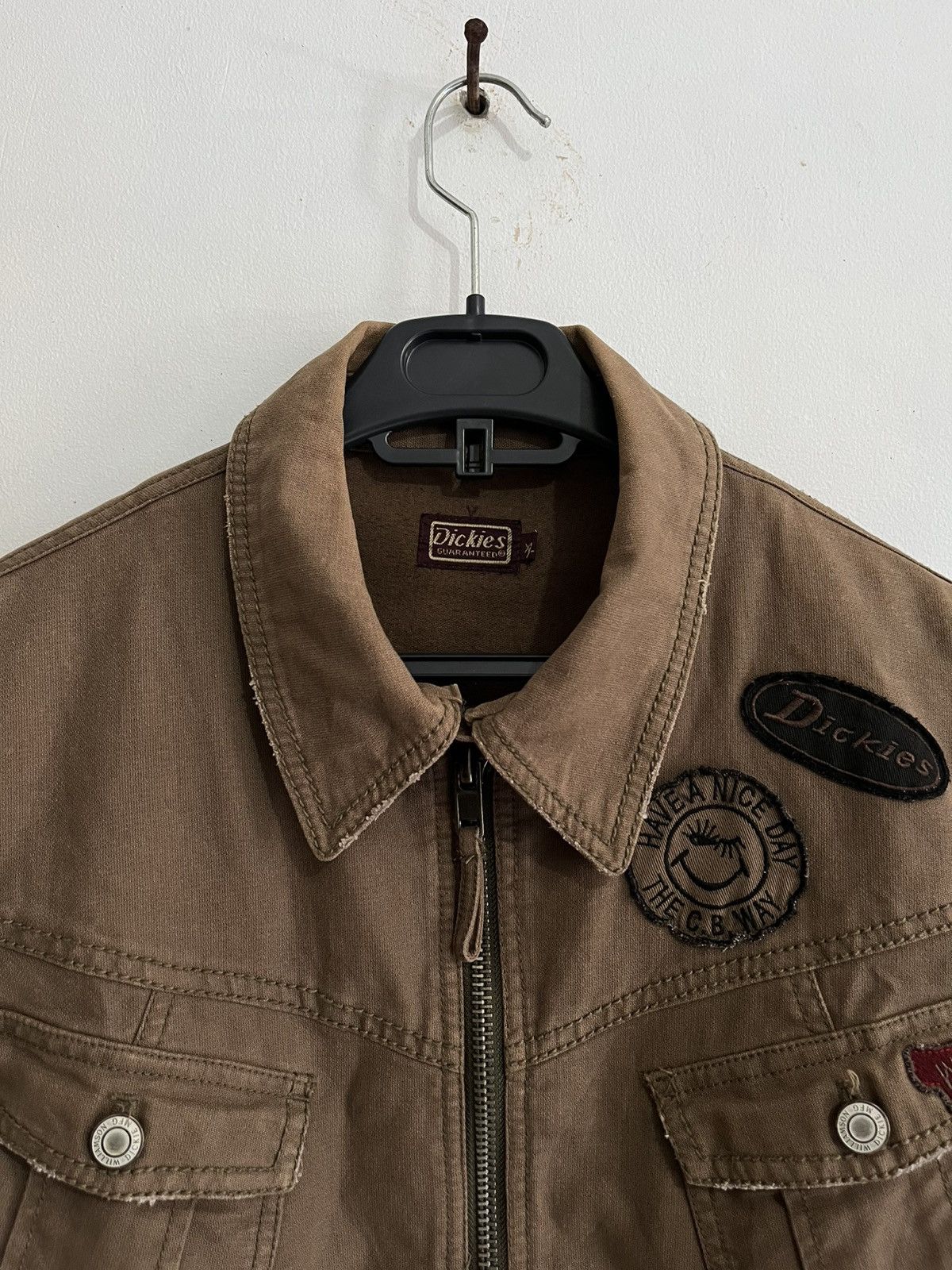 Dickies × Vintage VINTAGE DICKIES BIKER JACKET Size US XL / EU 56 / 4 - 2 Thumbnail