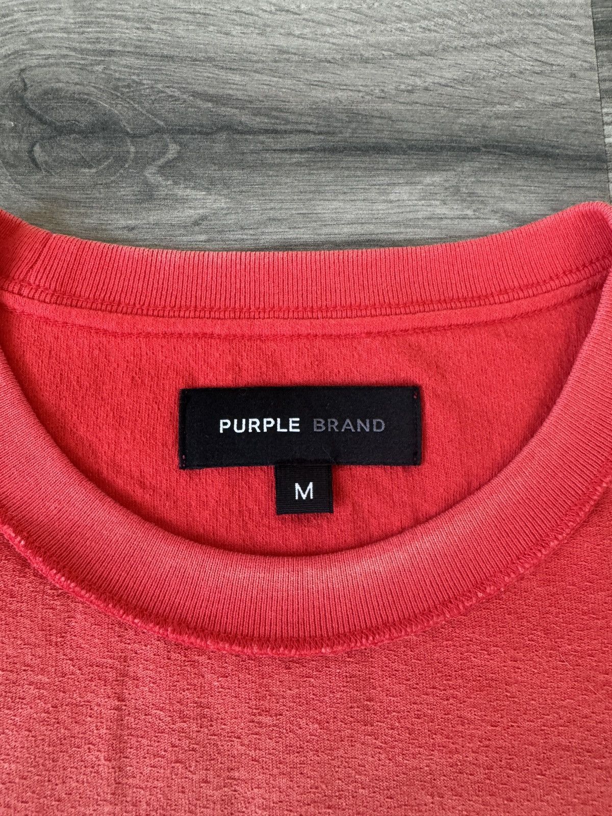 Purple Brand Purple Brand Textured Tee Size US M / EU 48-50 / 2 - 3 Thumbnail