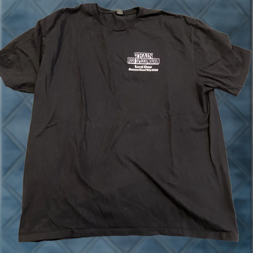 Gildan REO Speedwagon Train Summer Road Trip Tour Local Crew RARE T Shirt XL Men Size US XL / EU 56 / 4 - 1 Thumbnail