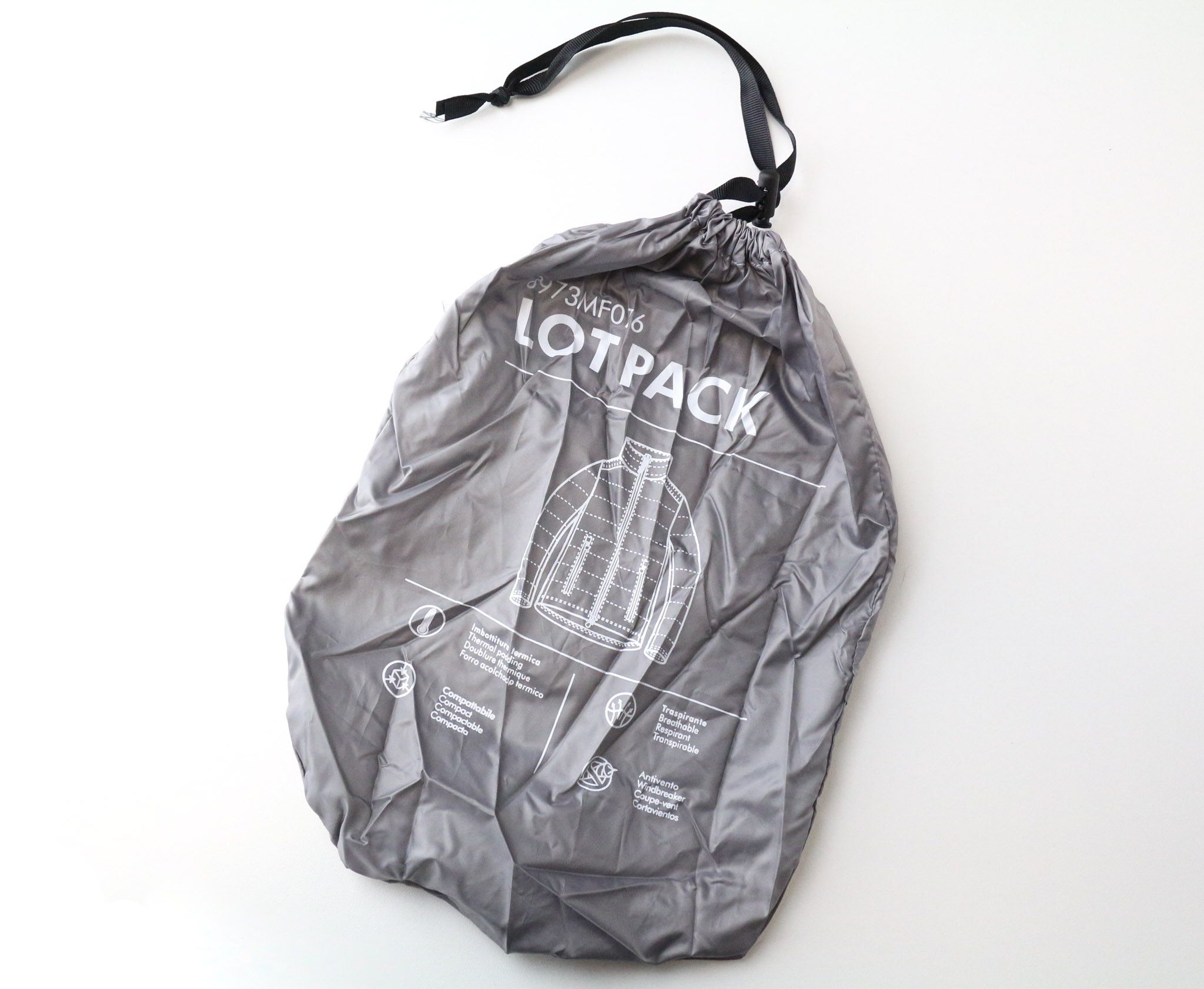 Other LOT PACK IT52 Grey Moto Puffer Jacket 74871 Size 4XL / US 24-26 - 10 Thumbnail