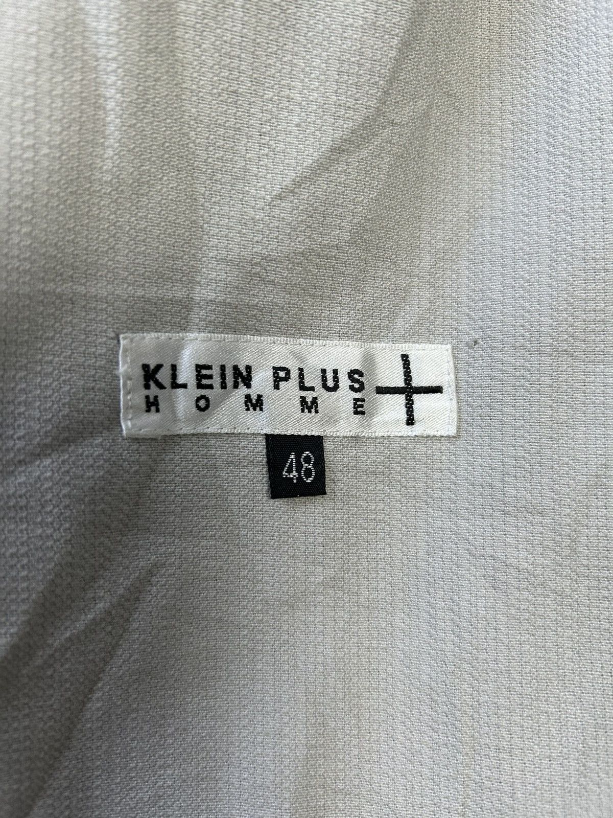 Designer × Michel Klein KLEIN PLUS HOMME FADED STYLE BUTTON UP JACKET Size US M / EU 48-50 / 2 - 5 Thumbnail