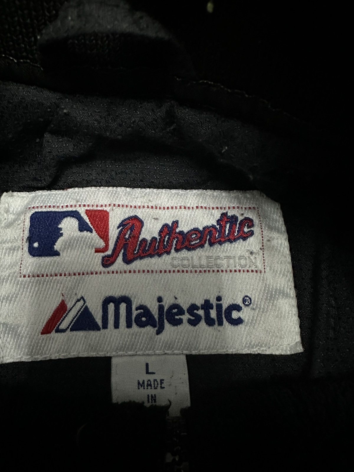 Majestic 🔥Vintage MLB CHICAGO WHITE SOX VARSITY BOMBER JACKET Size US L / EU 52-54 / 3 - 5 Thumbnail
