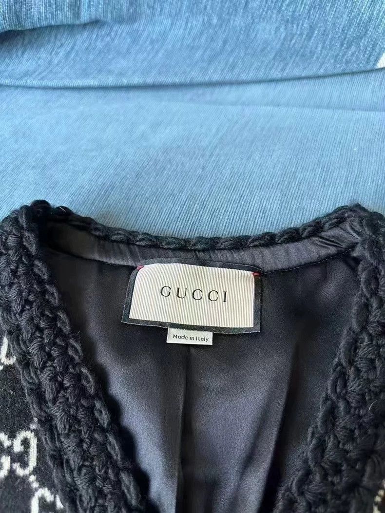 Gucci Gucci Double G Pattern Cardigan Jacket-2508 Size US XS / EU 42 / 0 - 4 Thumbnail