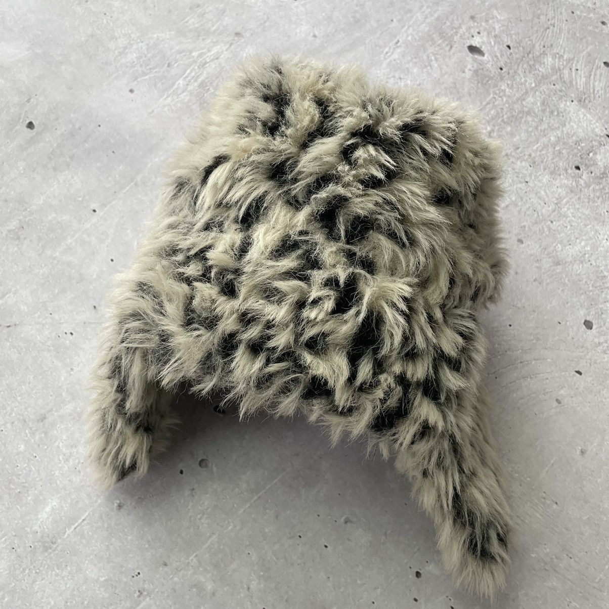 Japanese Brand × Vintage Y2K Ushanka Fur Fuzzy Hat 90s Style Vintage Opium Size ONE SIZE - 6 Thumbnail