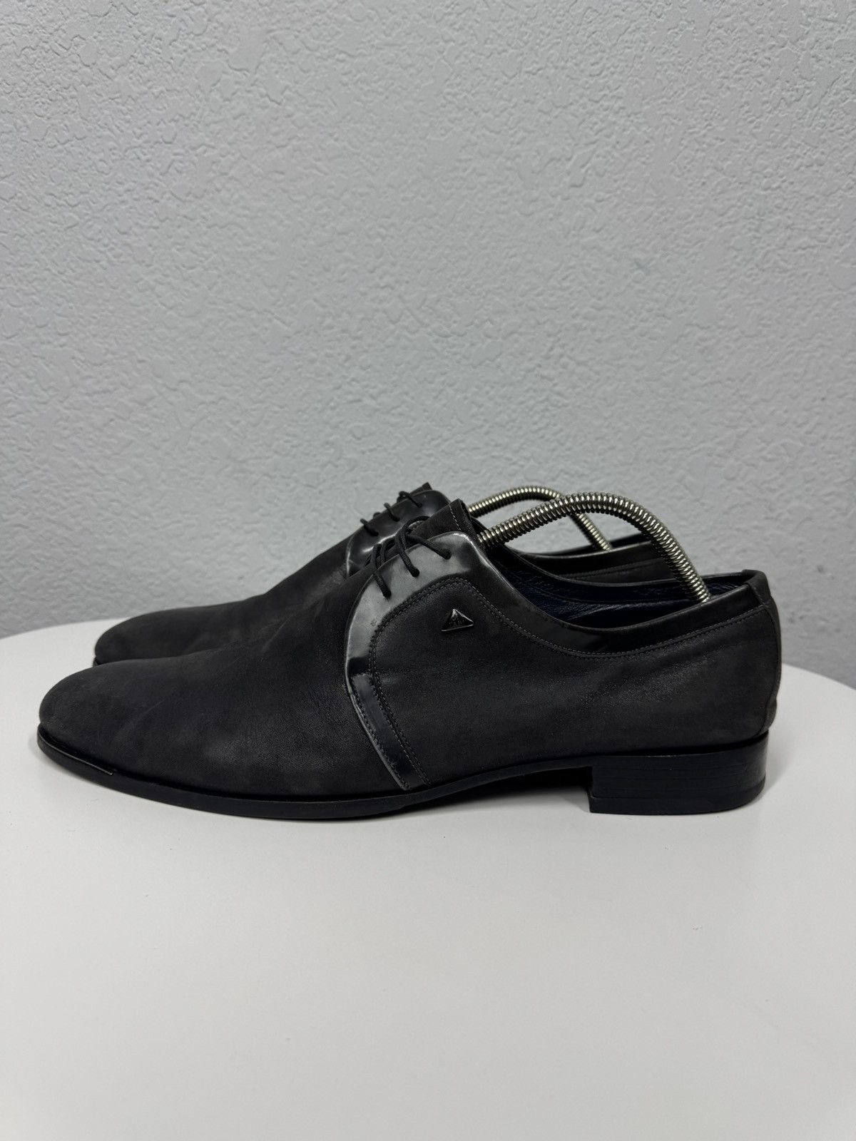 FABI Shoes Luxury FABI Elegant Suede Italian Desig Leather Prada Size US 12 / EU 45 - 7 Thumbnail