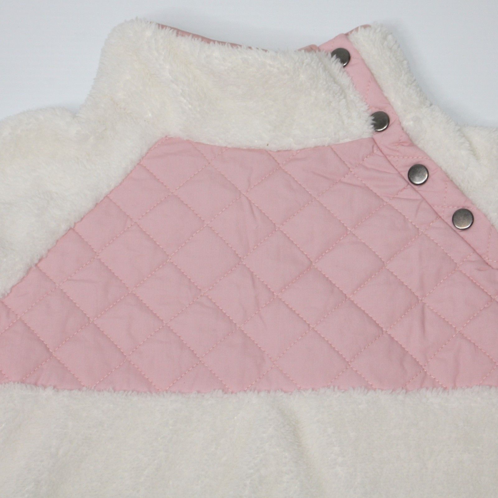 Other Goodnight Macaroon 'Vincy' Sherpa Quilted Fluffy Sweater NWT Size M / US 6-8 / IT 42-44 - 5 Thumbnail