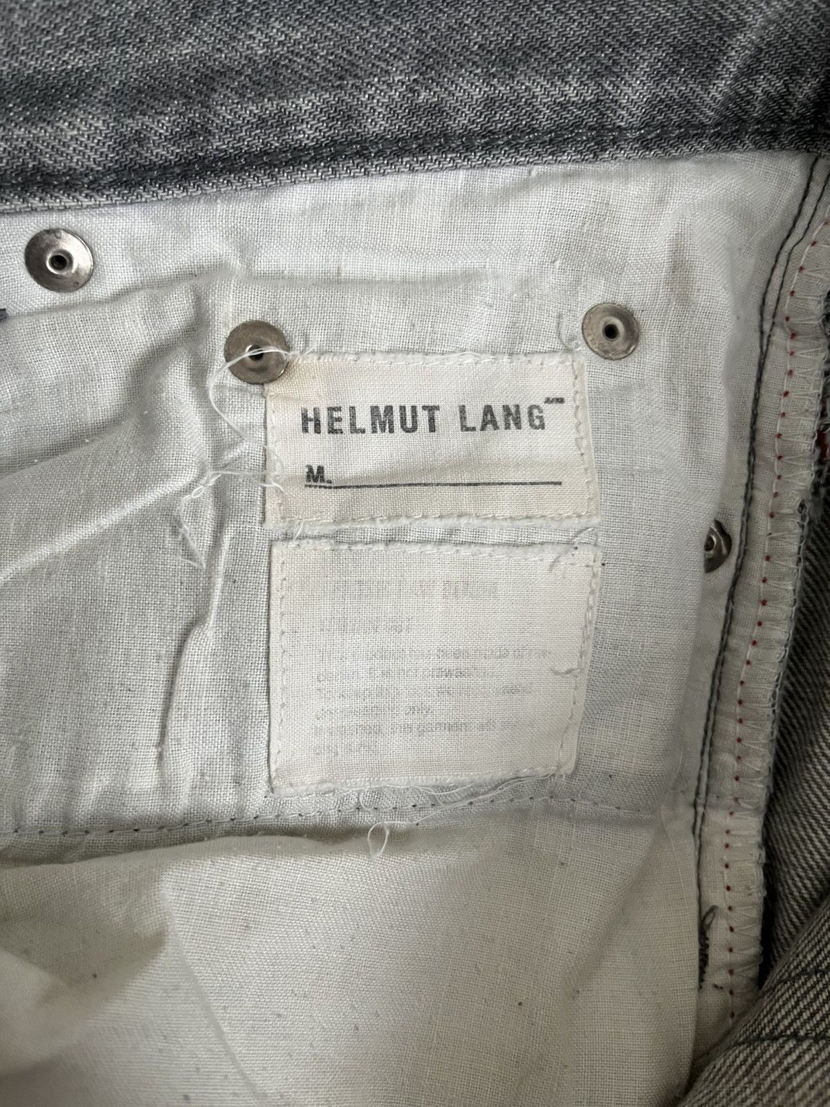 Helmut Lang 90s Helmut Lang Distressed Denim Size US 26 / EU 42 - 6 Thumbnail