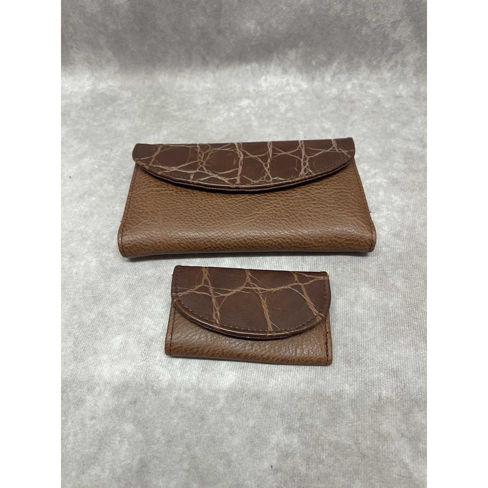 Other Mundi My Big Fat Womens Organizer Checkbook & Key Brown Leat Size ONE SIZE - 1 Thumbnail