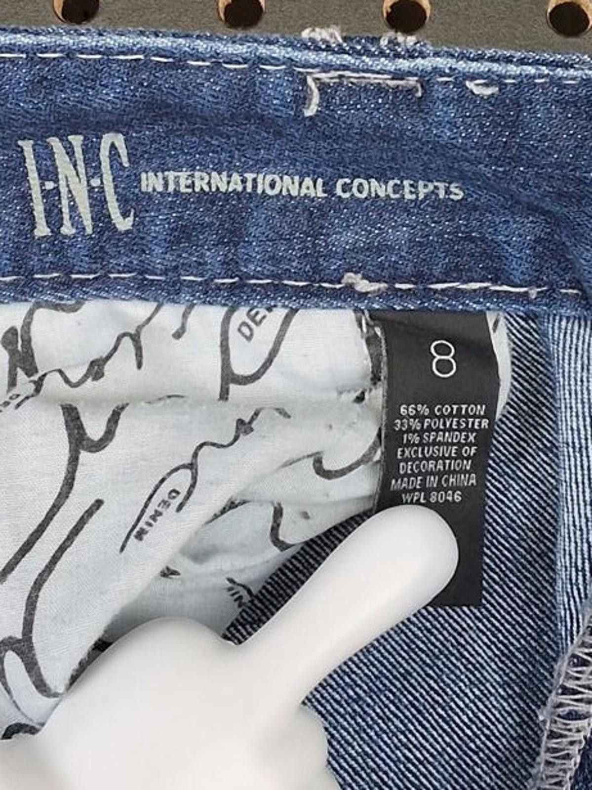 Other Stylish Women's Flare Jeans - Classic Blue Denim Size 30" / US 8 / IT 44 - 5 Thumbnail