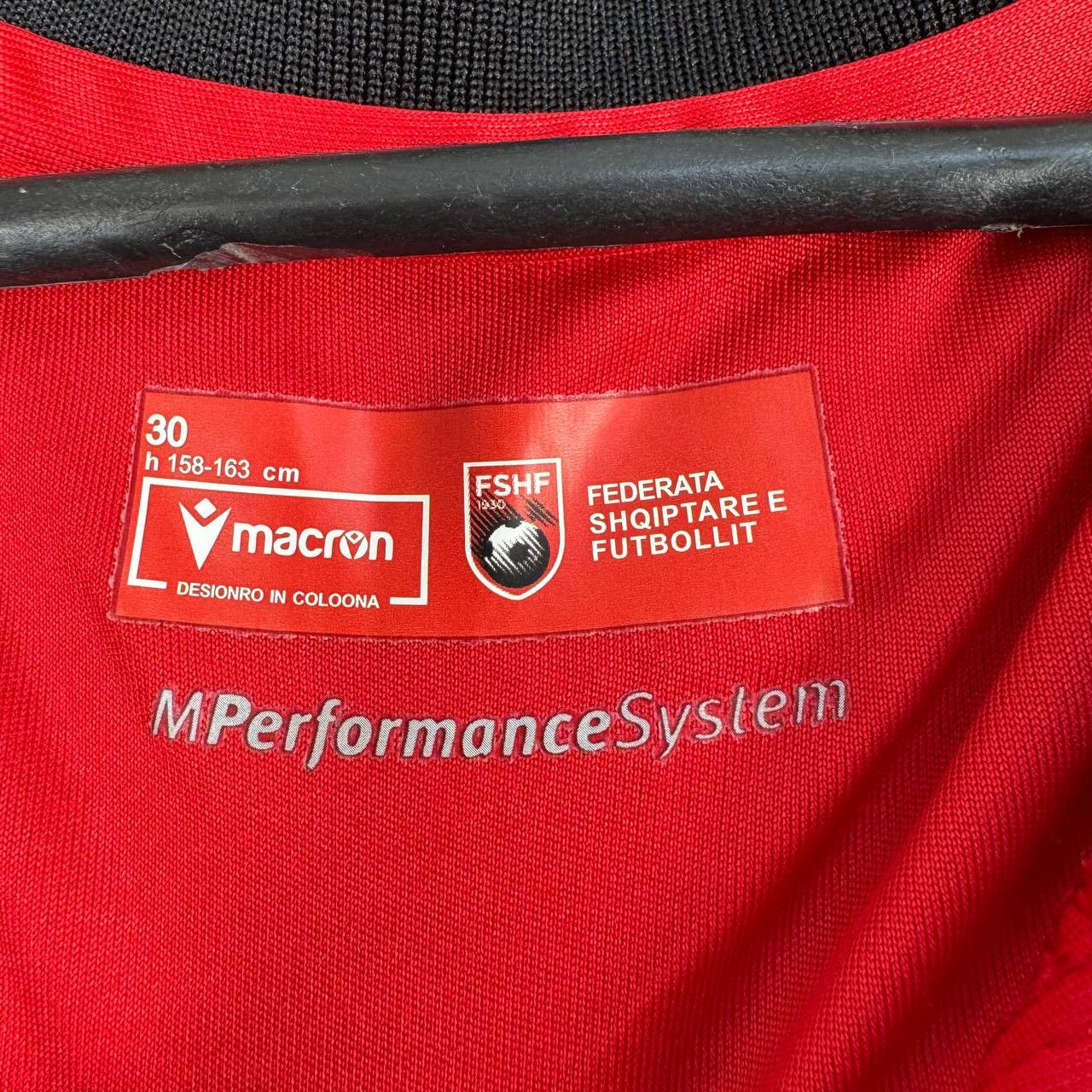 Macron Macron Albania 2023-24 Jersey FSHF Youth Size L (158–163 cm) Size US XXS / EU 40 - 4 Thumbnail