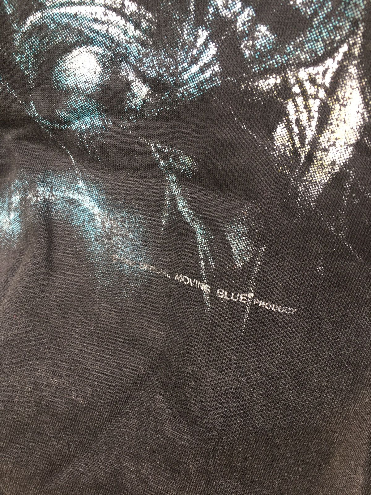 Vintage 90s indonesia bootleg moving blue kiss psycho circus