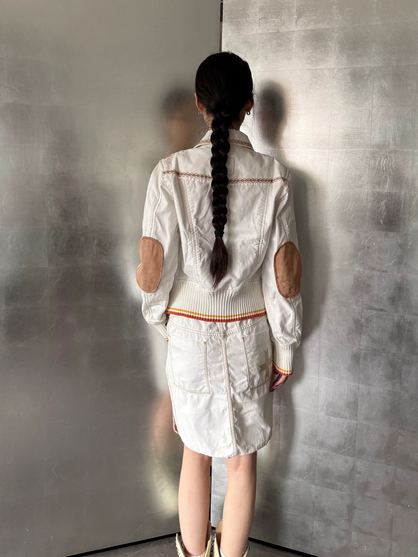 Other Embroidered Coll L-S D-Zip Italian Jacket M Vintage Size M / US 6-8 / IT 42-44 - 6 Thumbnail