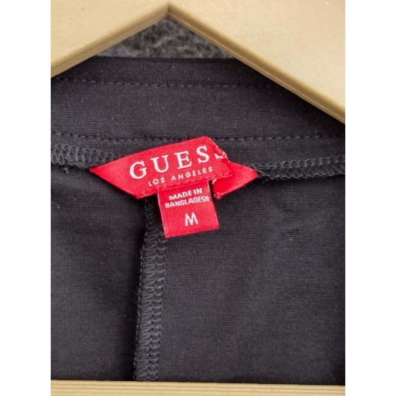 Guess GUESS Blazer Women's Black Open Front Cropped Length M Blazer Short Jacket Solid Black Size M / US 6-8 / IT 42-44 - 6 Thumbnail