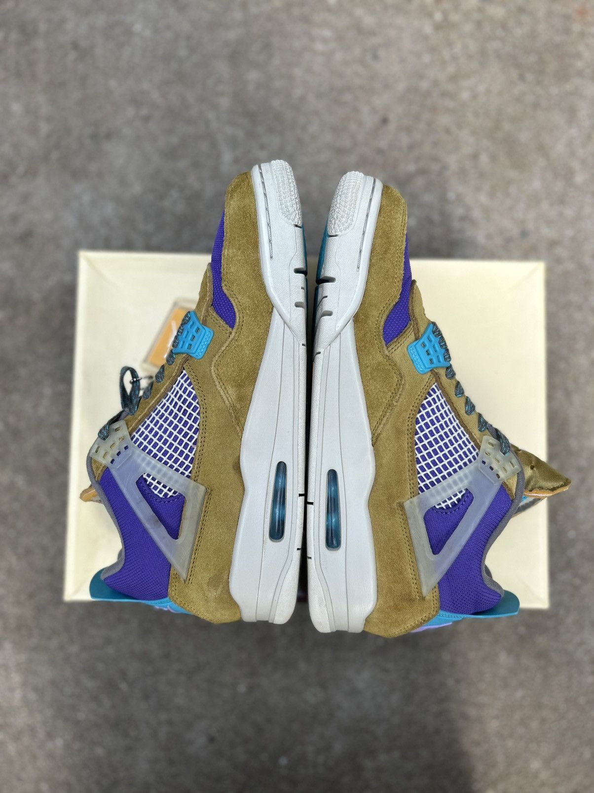 Jordan Brand × Nike × Union LA Air Jordan 4 retro x Union LA “Desert Moss” Size US 10.5 / EU 43-44 - 9 Thumbnail