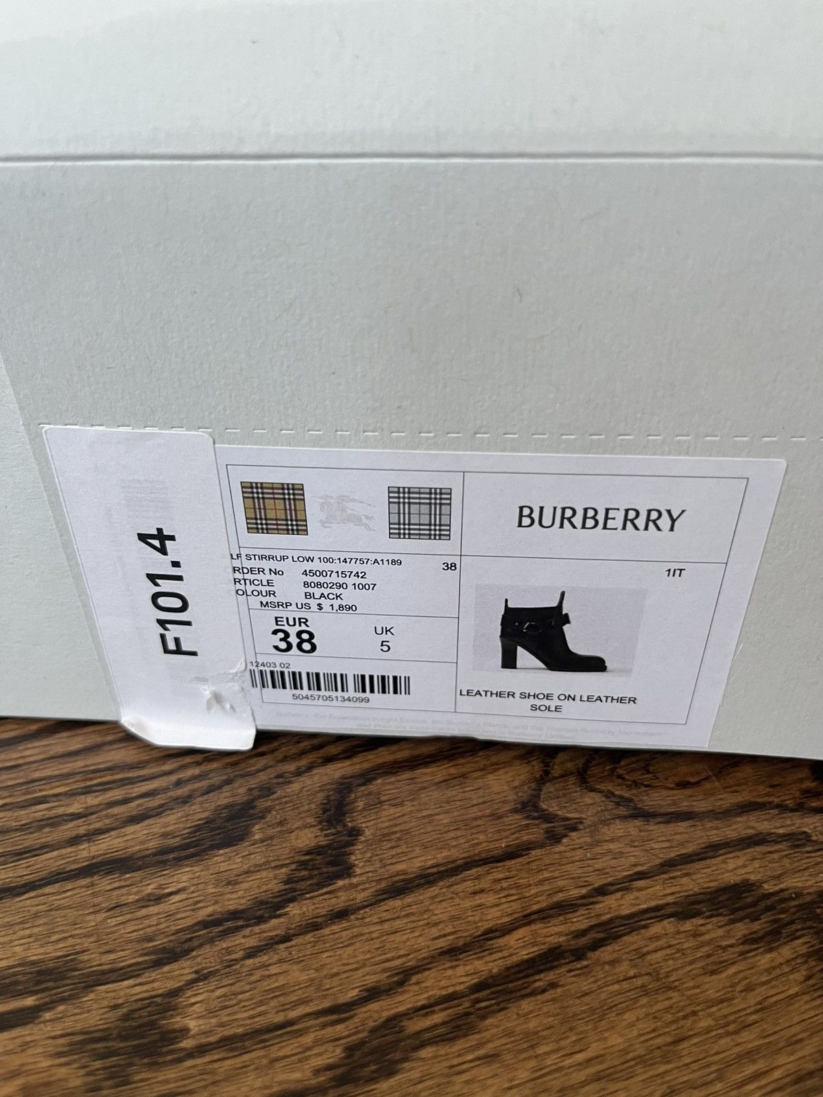 Burberry Burberry Leather Stirrup Low Boots Size US 8 / IT 38 - 21 Thumbnail
