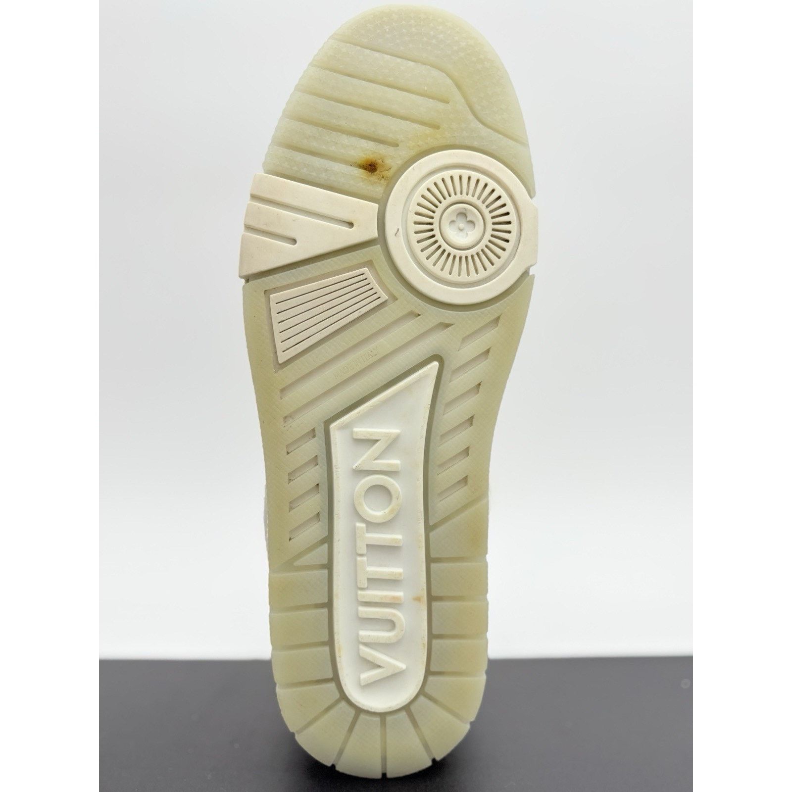 Louis Vuitton Louis Vuitton Trainer Denim ' Beige ' | GREAT CONDITION Size US 10 / EU 43 - 7 Thumbnail