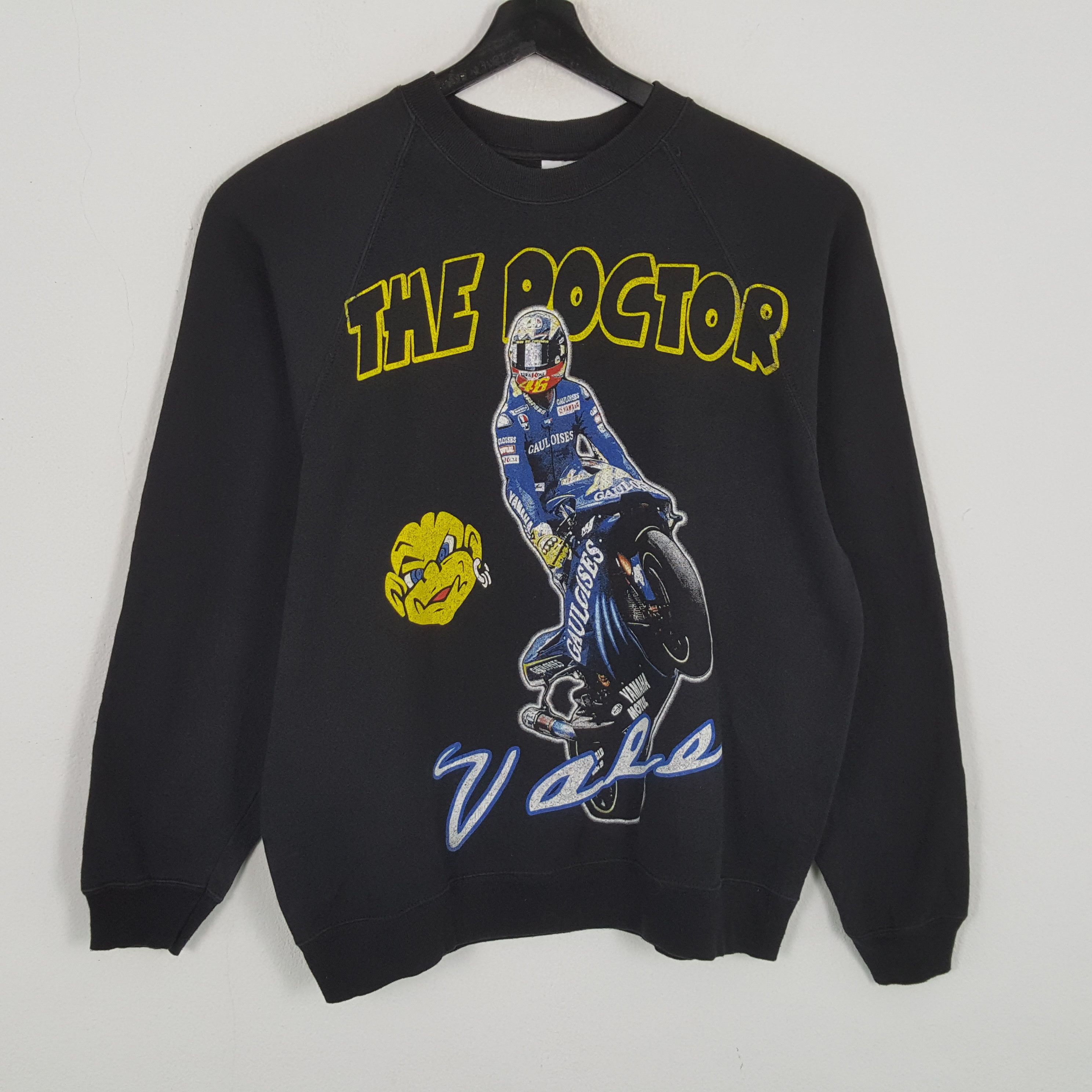 Vintage VELENTINO ROSSI 46 MotoGP The Doctor Vintage Sweatshirt Size US L / EU 52-54 / 3 - 1 Thumbnail