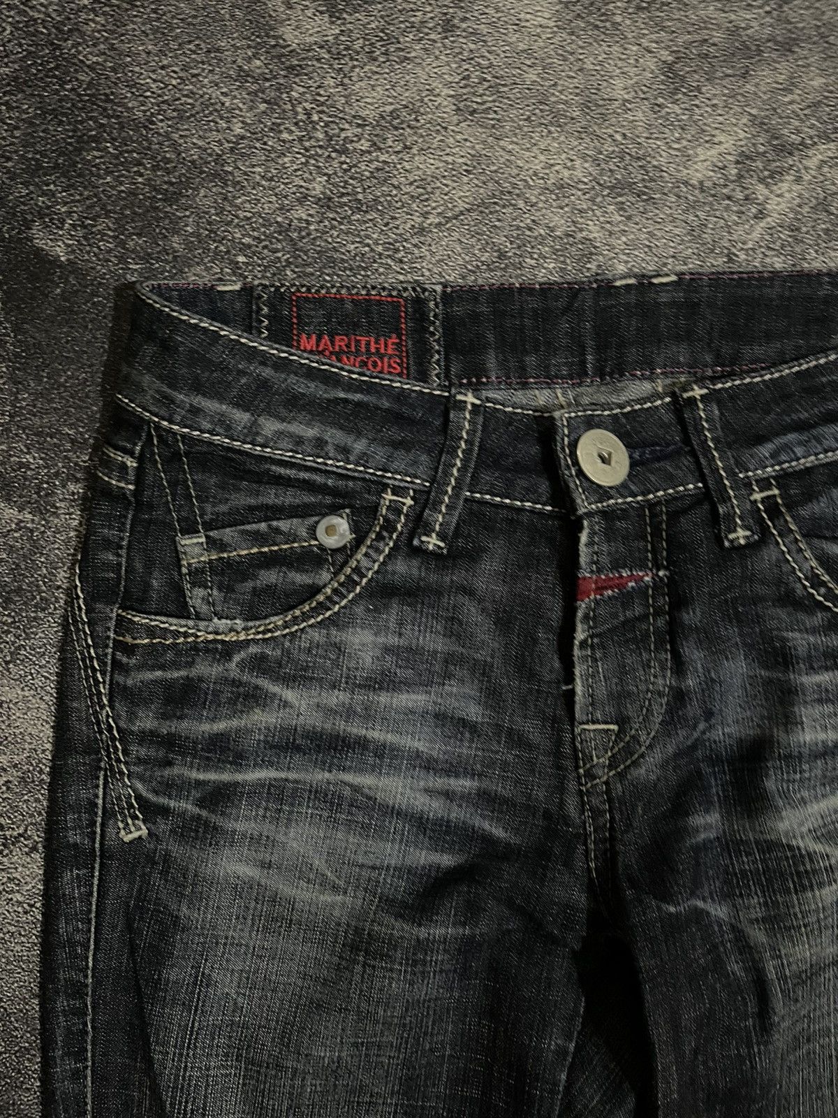 Marithe + Francois Girbaud Vintage Marithe + Francois Girbaud Denim jeans Size US 30 / EU 46 - 4 Thumbnail