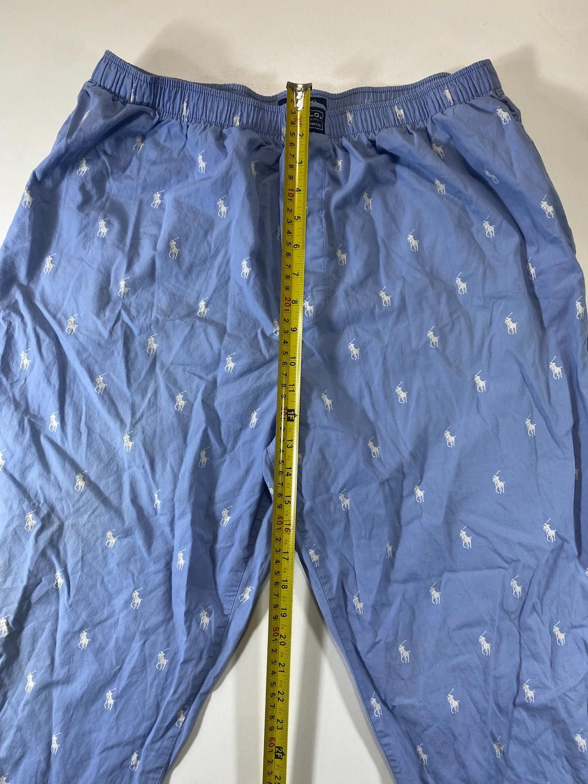 Polo Ralph Lauren Polo Ralph Lauren Blue Cotton Pajama Pants L Size ONE SIZE - 3 Thumbnail