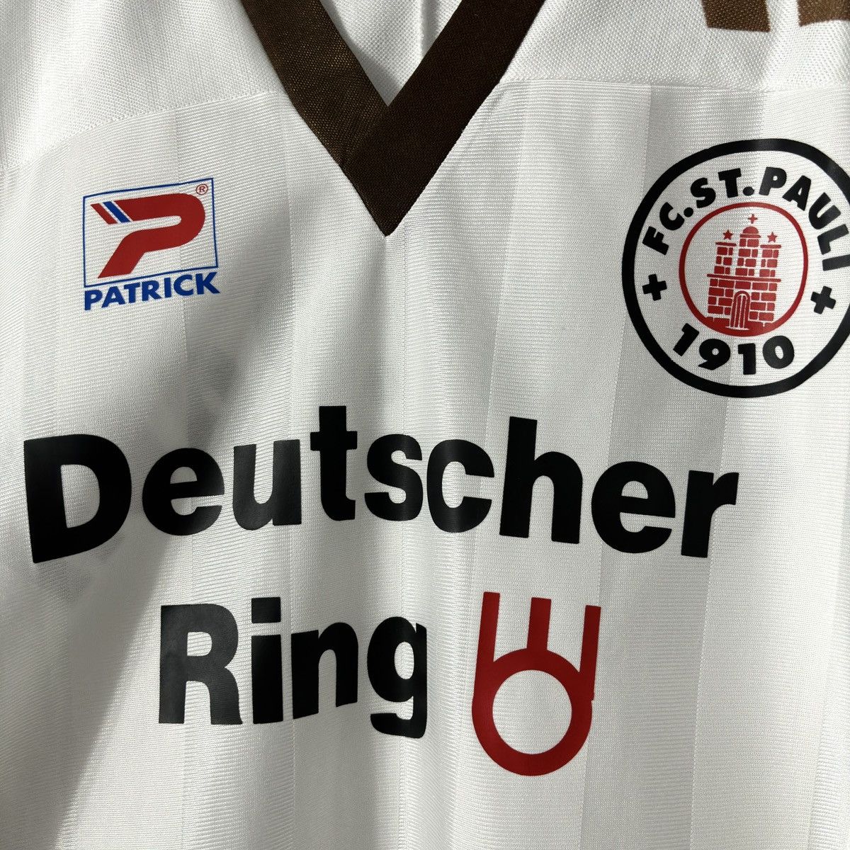 Vintage 1992 1994 Saint Pauli Germany Vintage Home Kit Soccer Jersey Size US XXL / EU 58 / 5 - 4 Thumbnail