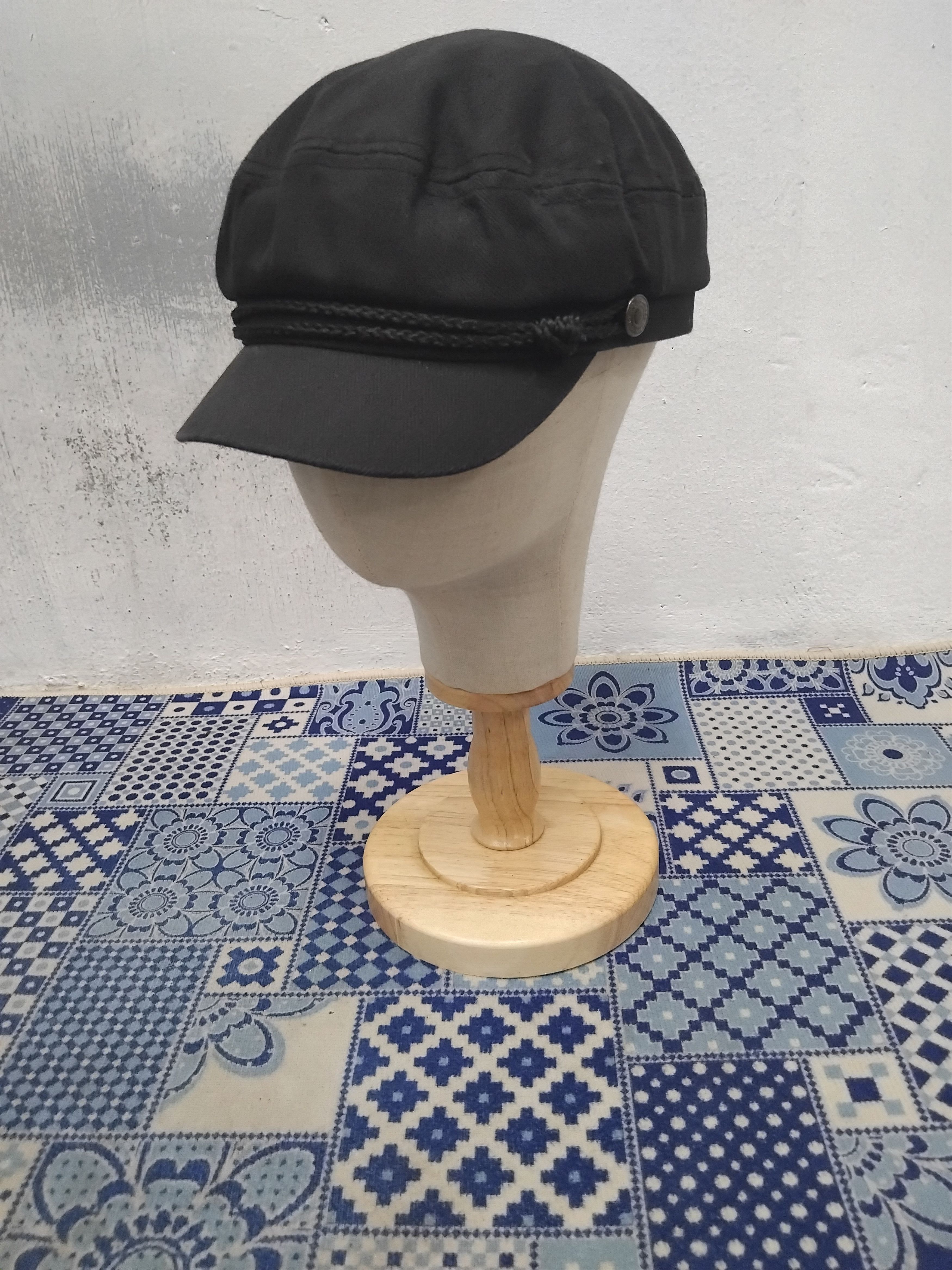 Zara Zara man black colour captain cap Size ONE SIZE - 4 Thumbnail