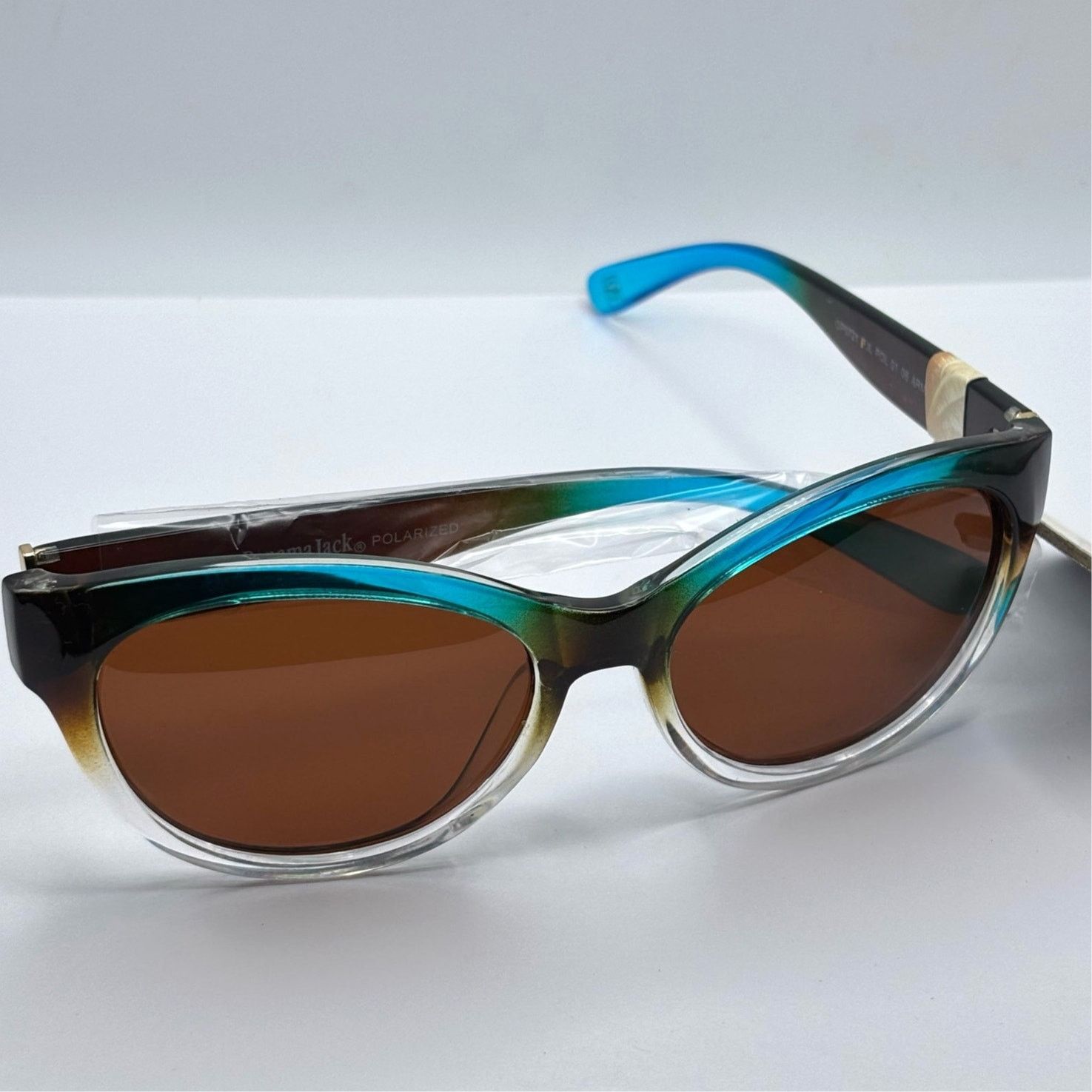 Panama Jack Brown & Blue Panama Jack Sunglasses Size ONE SIZE - 3 Thumbnail