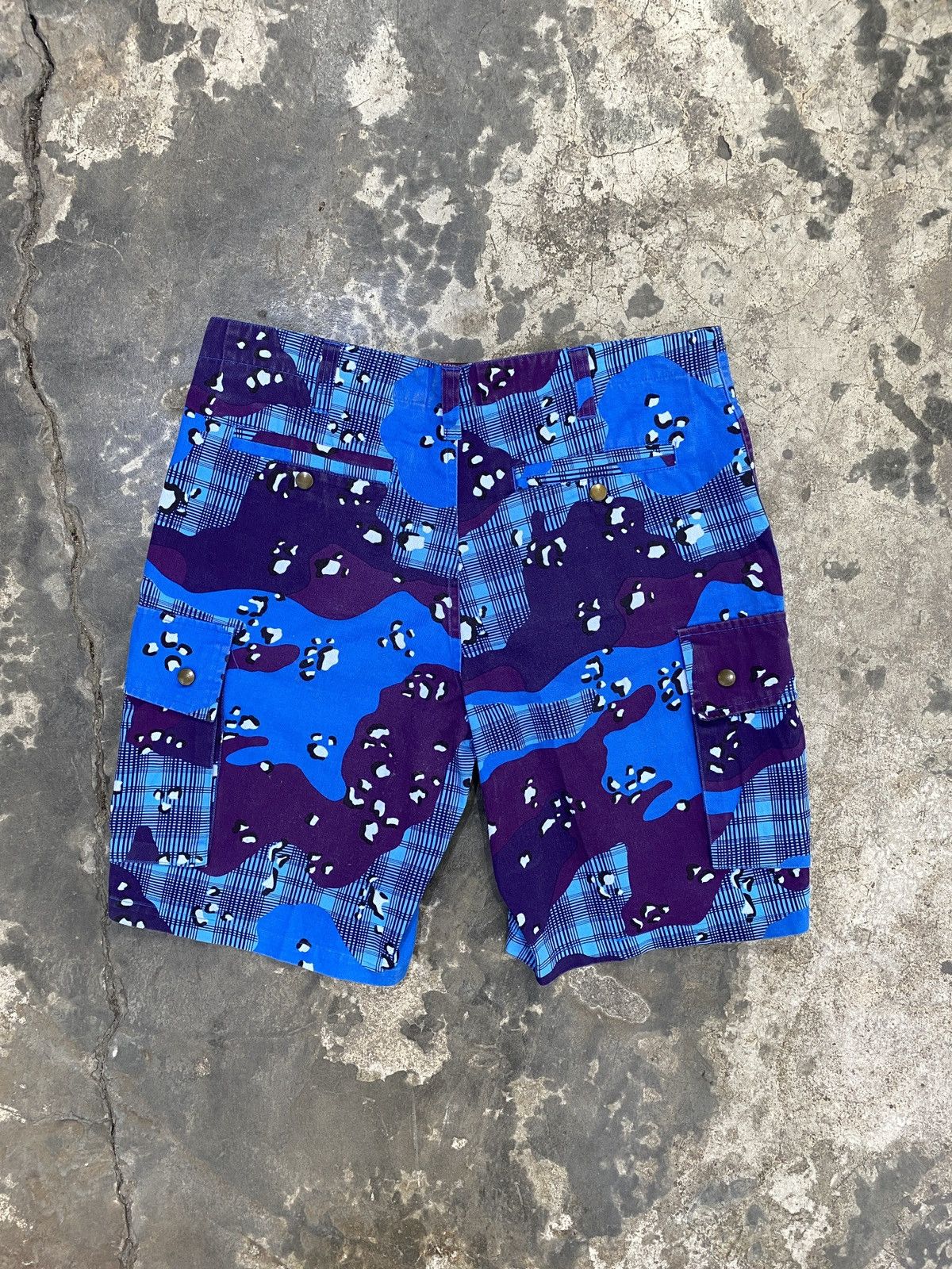 Swagger Swagger Japan Camo Cargo Short Pants Size US 36 / EU 52 - 13 Thumbnail