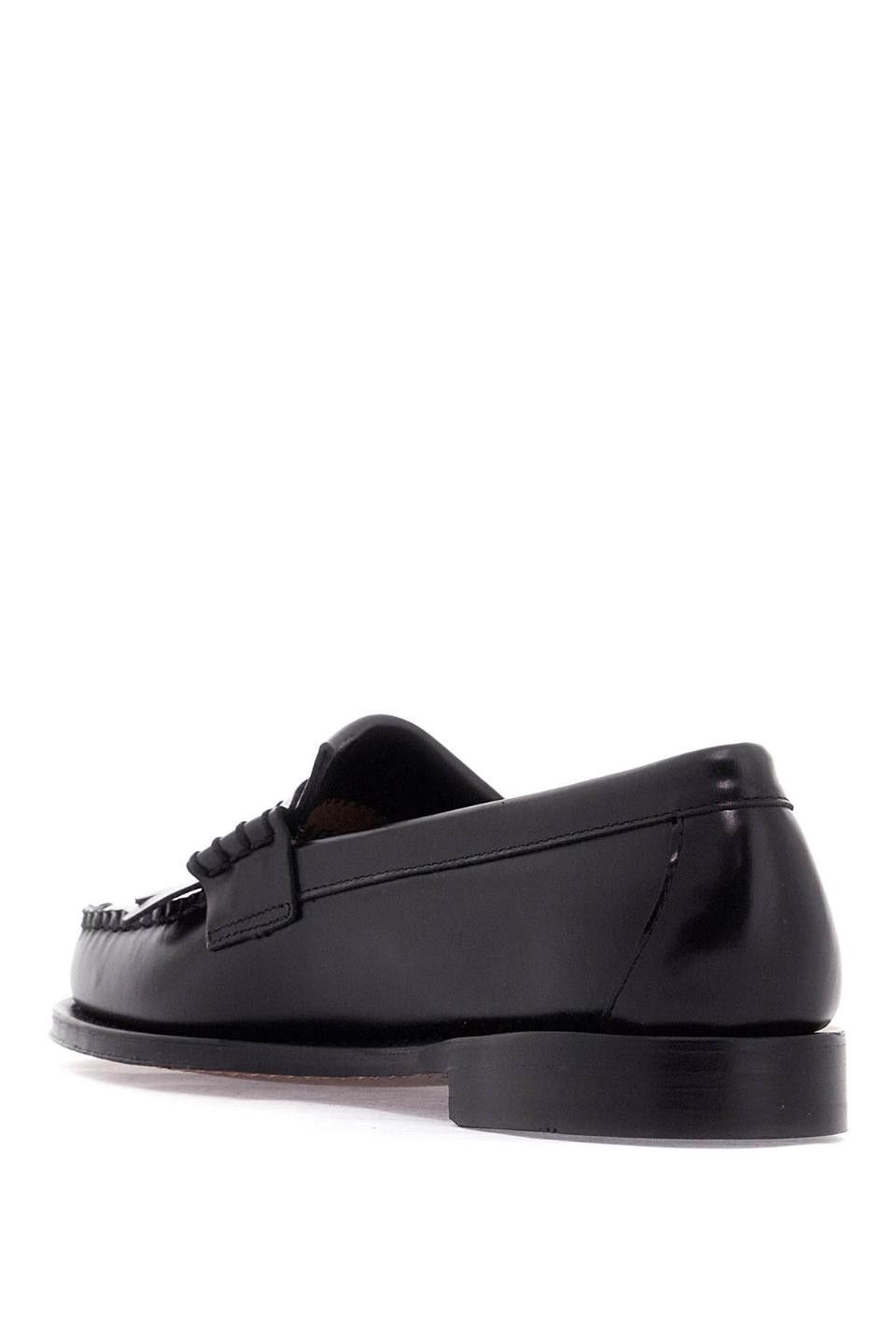 G.H. Bass & Co. o1s22i1n1024 Brushed Leather Loafers in Black Size US 11.5 / EU 44-45 - 3 Thumbnail