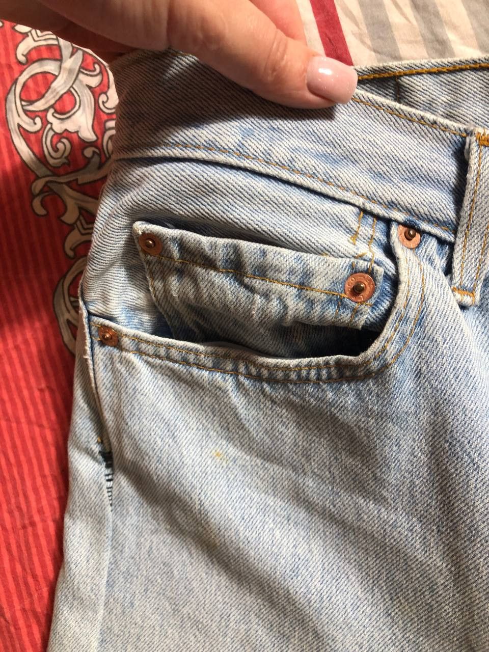 Levi's Vintage 90s Levi’s 501 Boot Cut Made in USA Size US 32 / EU 48 - 9 Thumbnail