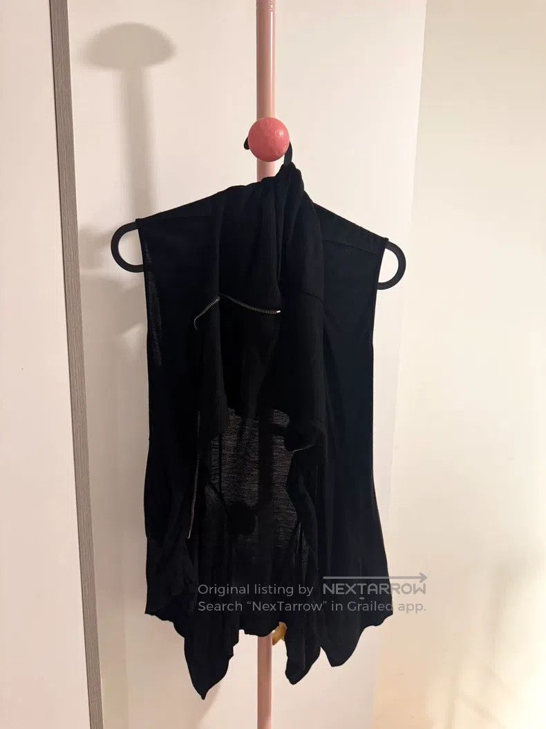 Rick Owens Rick Owens Dovetail lapel zip waistcoat jacket Size XS / US 0-2 / IT 36-38 - 1 Thumbnail