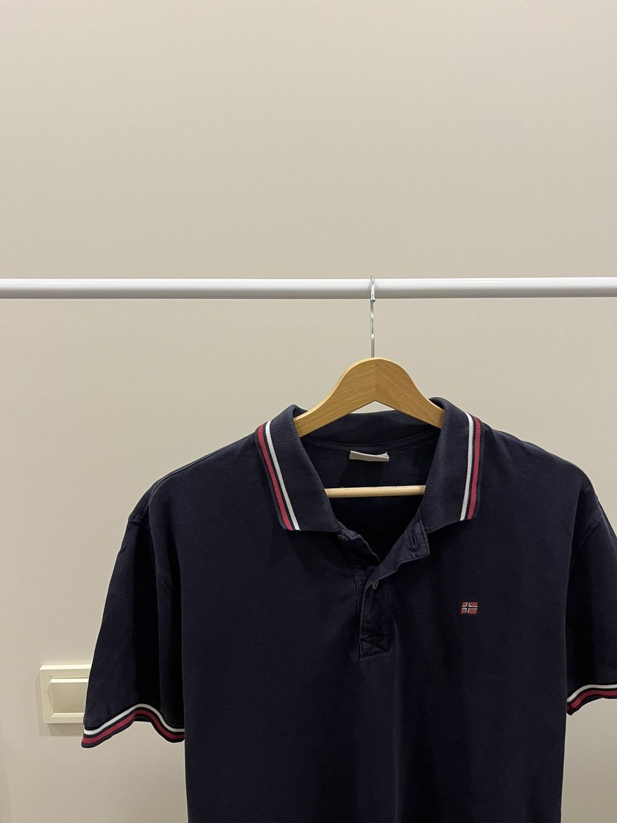 Napapijri Crazy gorpcore Napapijri polo shirt y2k VTG 2000s hype rare Size US L / EU 52-54 / 3 - 2 Thumbnail