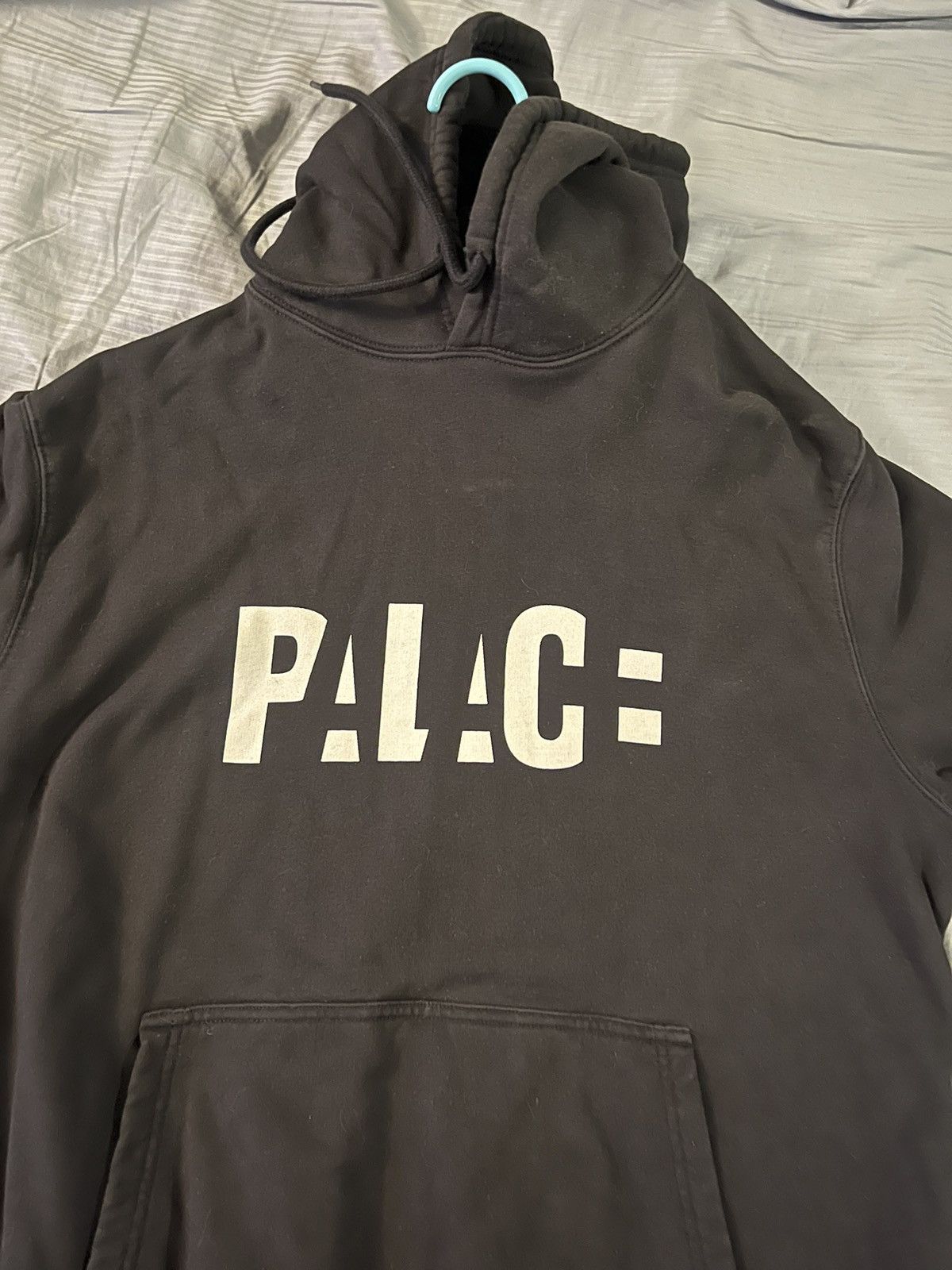 image of Palace Hoodie in Black, Men's (Size Large)