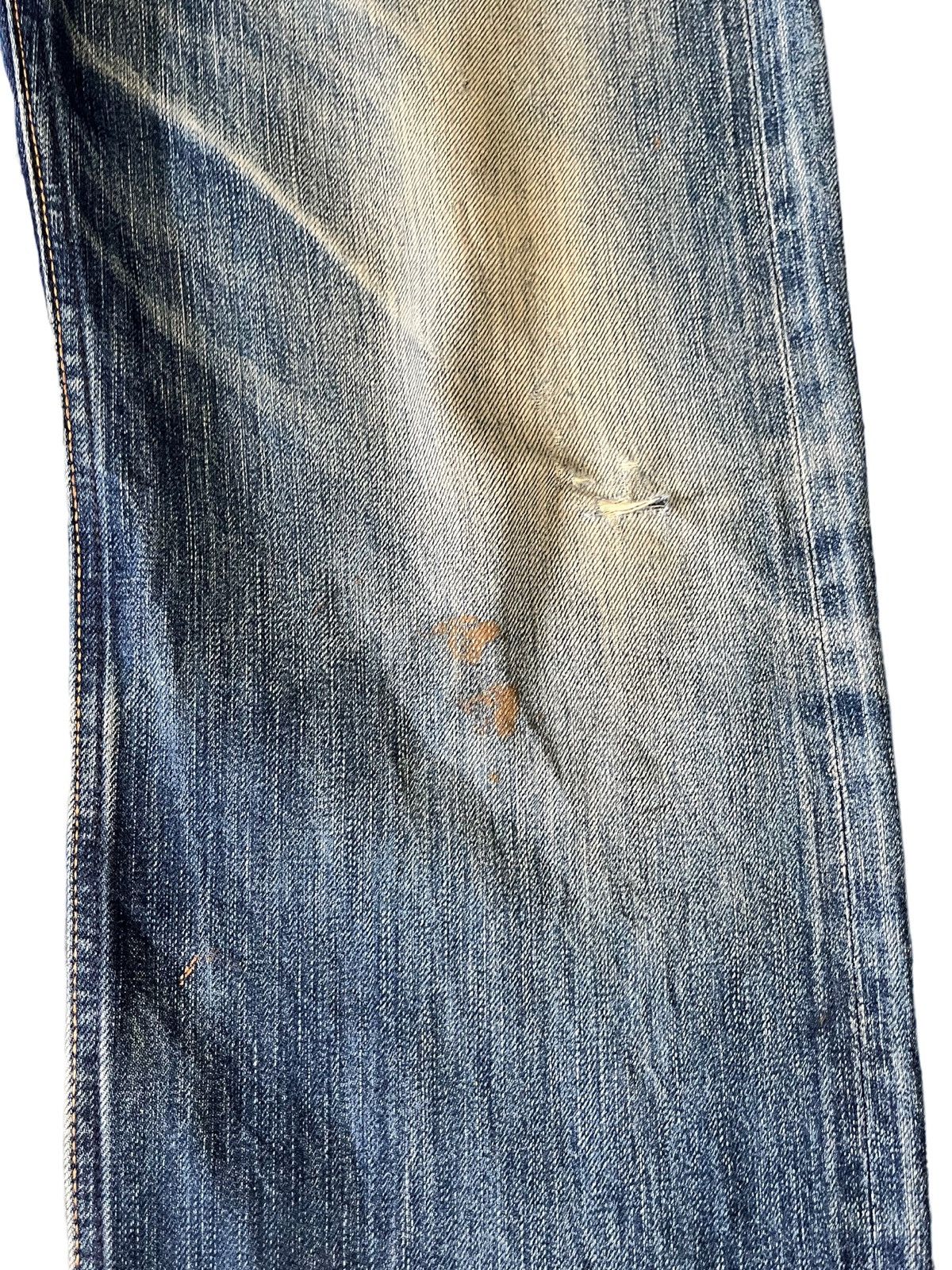 4GSELLER Vintage Union Station Selvedge Mudwash Denim Size US 30 / EU 46 - 3 Thumbnail